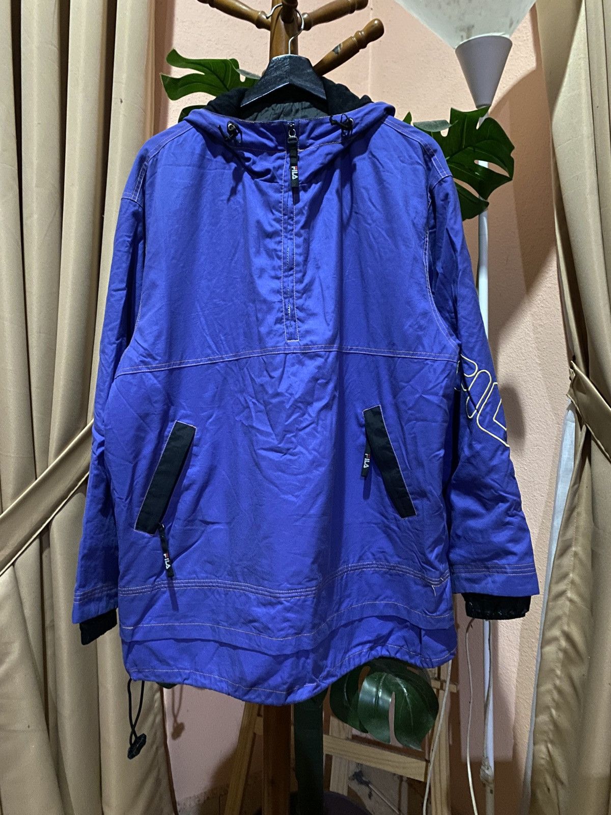 Fila Vintage FILA “Team Xtreme” Pullover Windbreaker Jacket Size US L / EU 52-54 / 3 - 3 Thumbnail