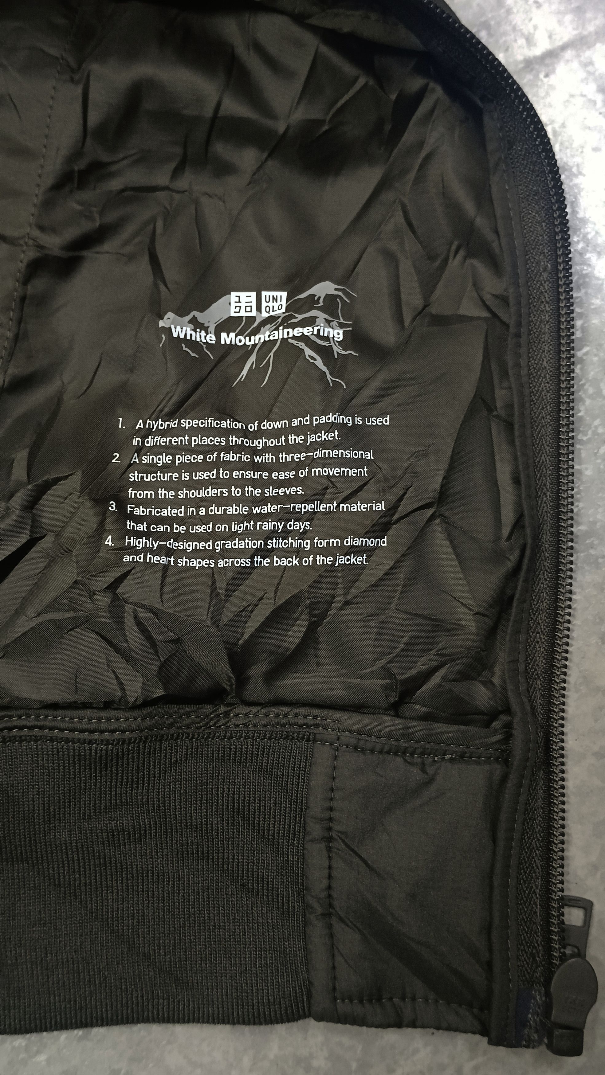 Uniqlo × White Mountaineering Uniqlo White Mountaineering Recycled Hybrid Down Jacket Size US S / EU 44-46 / 1 - 9 Thumbnail