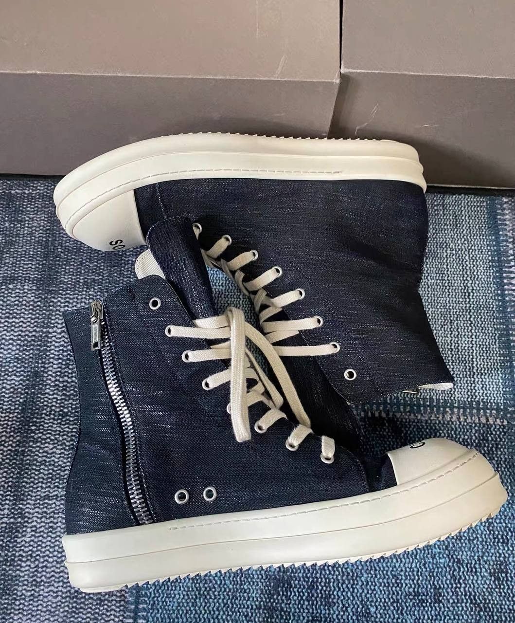 Rick Owens Converse Rick Owens sneakers with double stitching Size US 10.5 / EU 43-44 - 5 Thumbnail