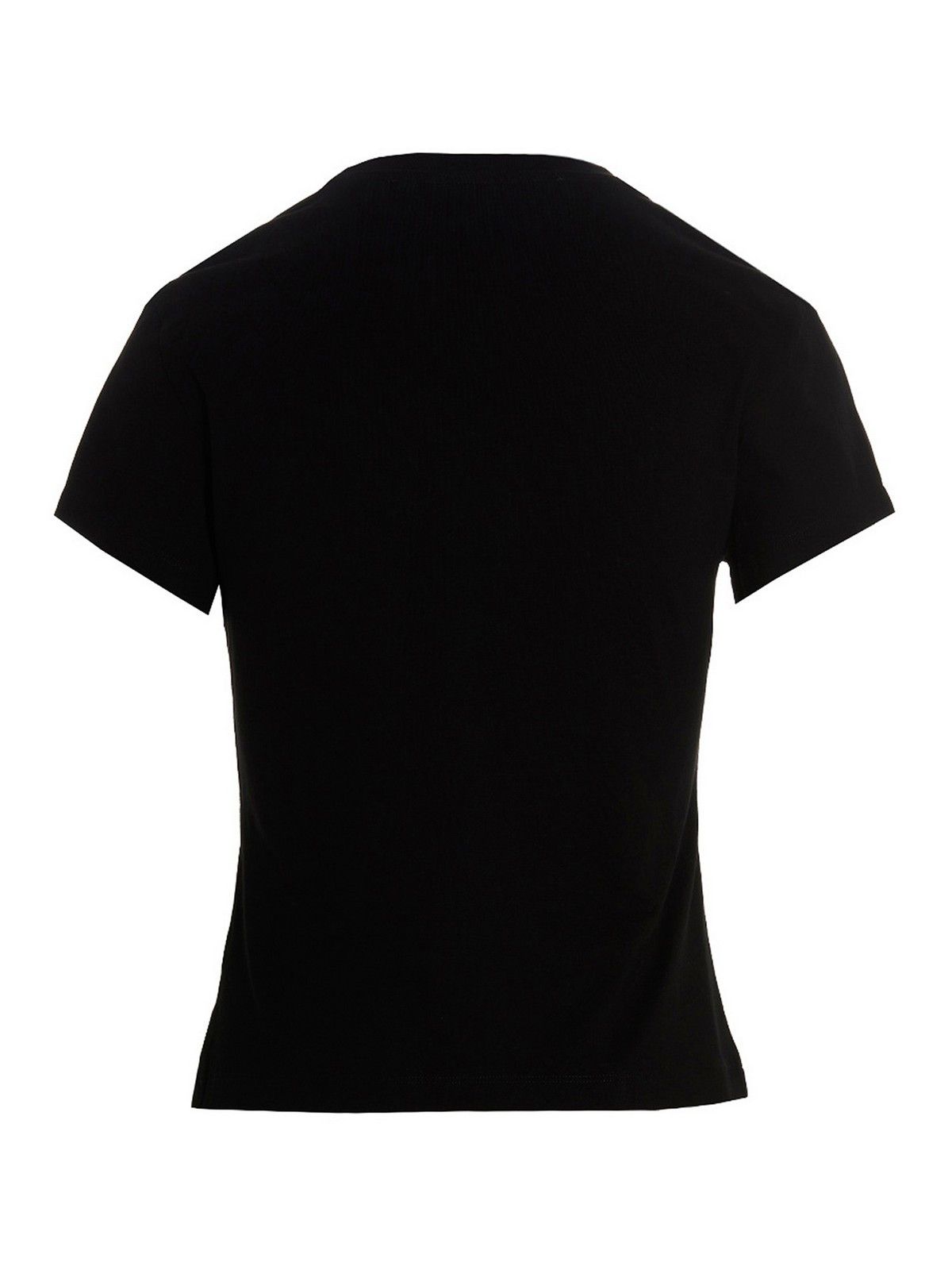 Off-White o1gr1nt0325 Bling Baseball Fitted T-Shirt in Black Size S / US 4 / IT 40 - 2 Thumbnail