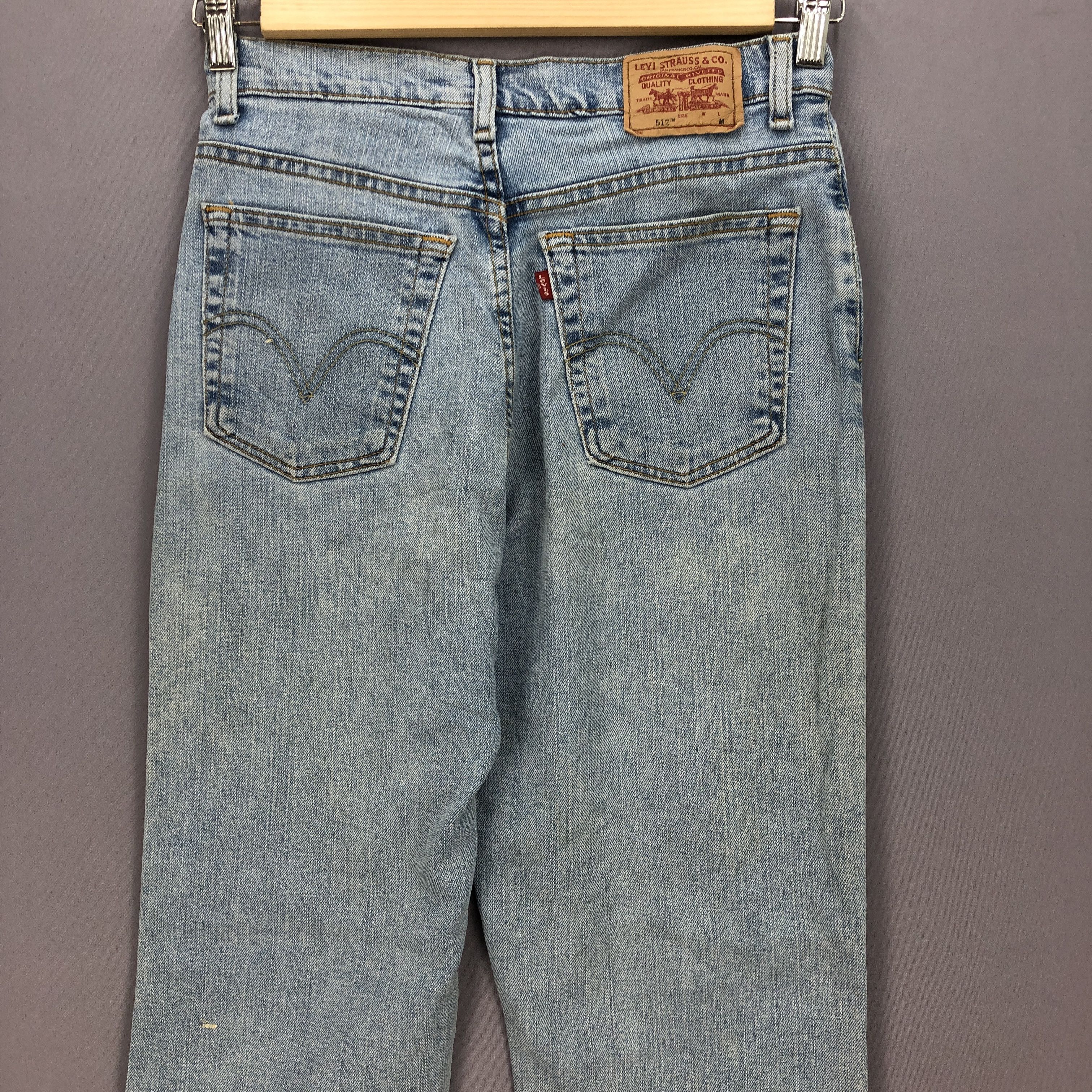 Levi's Vintage Levis Sun Faded Blue Wash Jeans Levi's Denim Pants Size 28" / US 6 / IT 42 - 4 Thumbnail