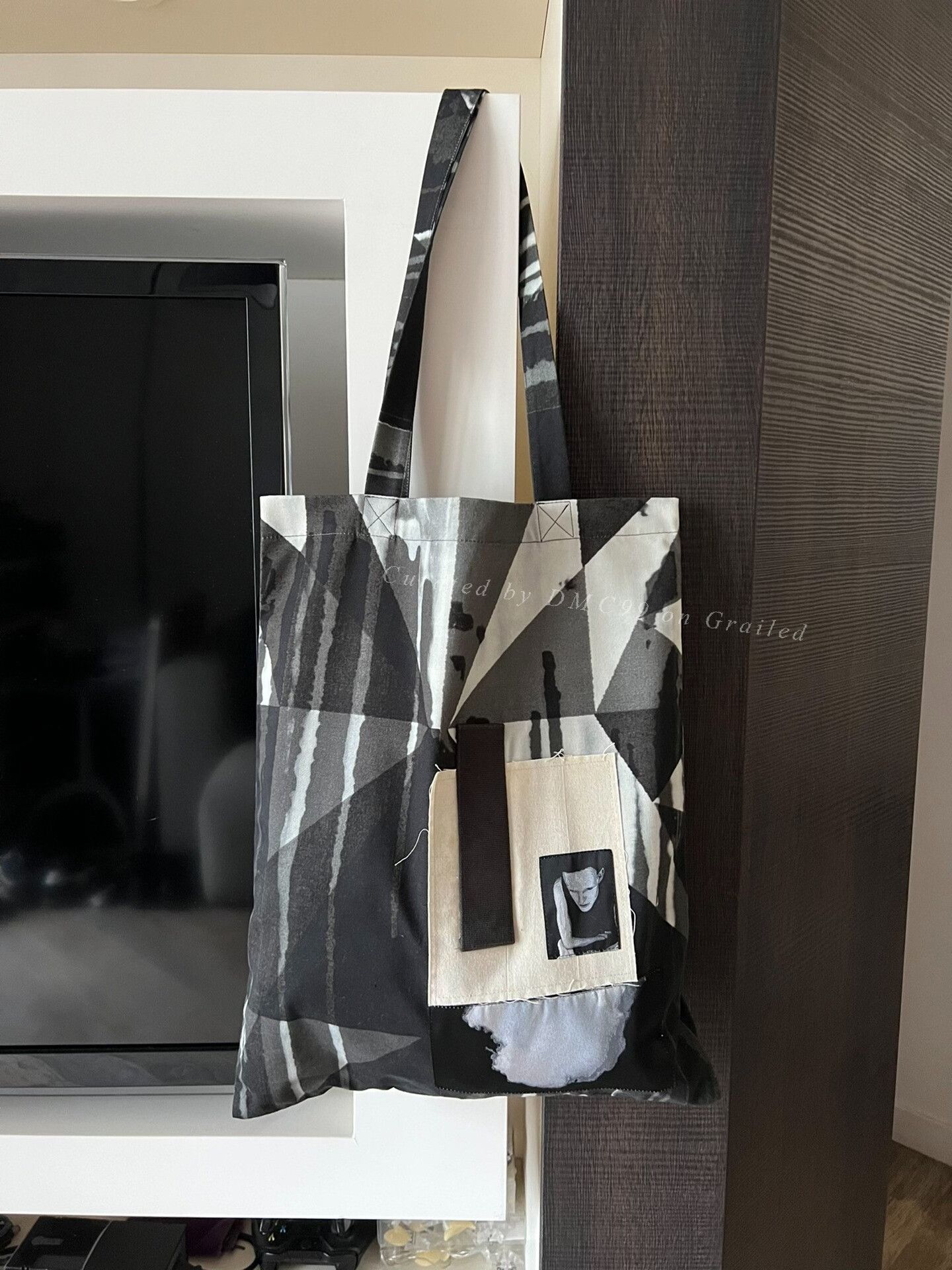 Rick Owens Rick Owens Portrait Patch Graffiti Bag Size ONE SIZE - 1 Thumbnail
