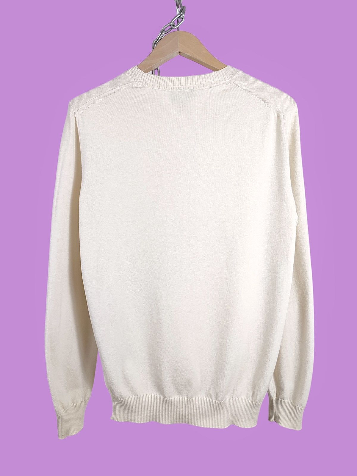 A.P.C. S/S 2018 A.P.C. Logo Cotton Knitted Jumper Size US L / EU 52-54 / 3 - 8 Thumbnail