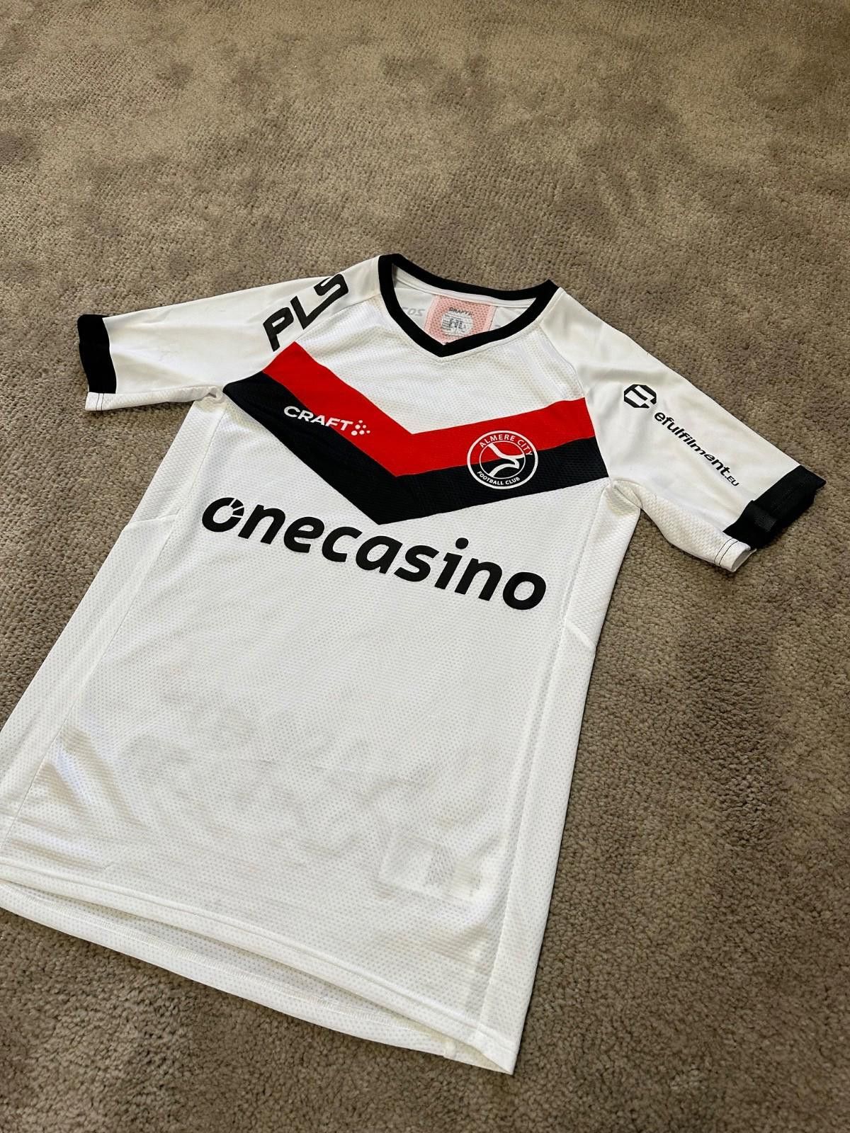 Levi's Made & Crafted Craft Almere City 2023-24 Away Football Shirt Soccer Jersey Size ONE SIZE - 3 Thumbnail