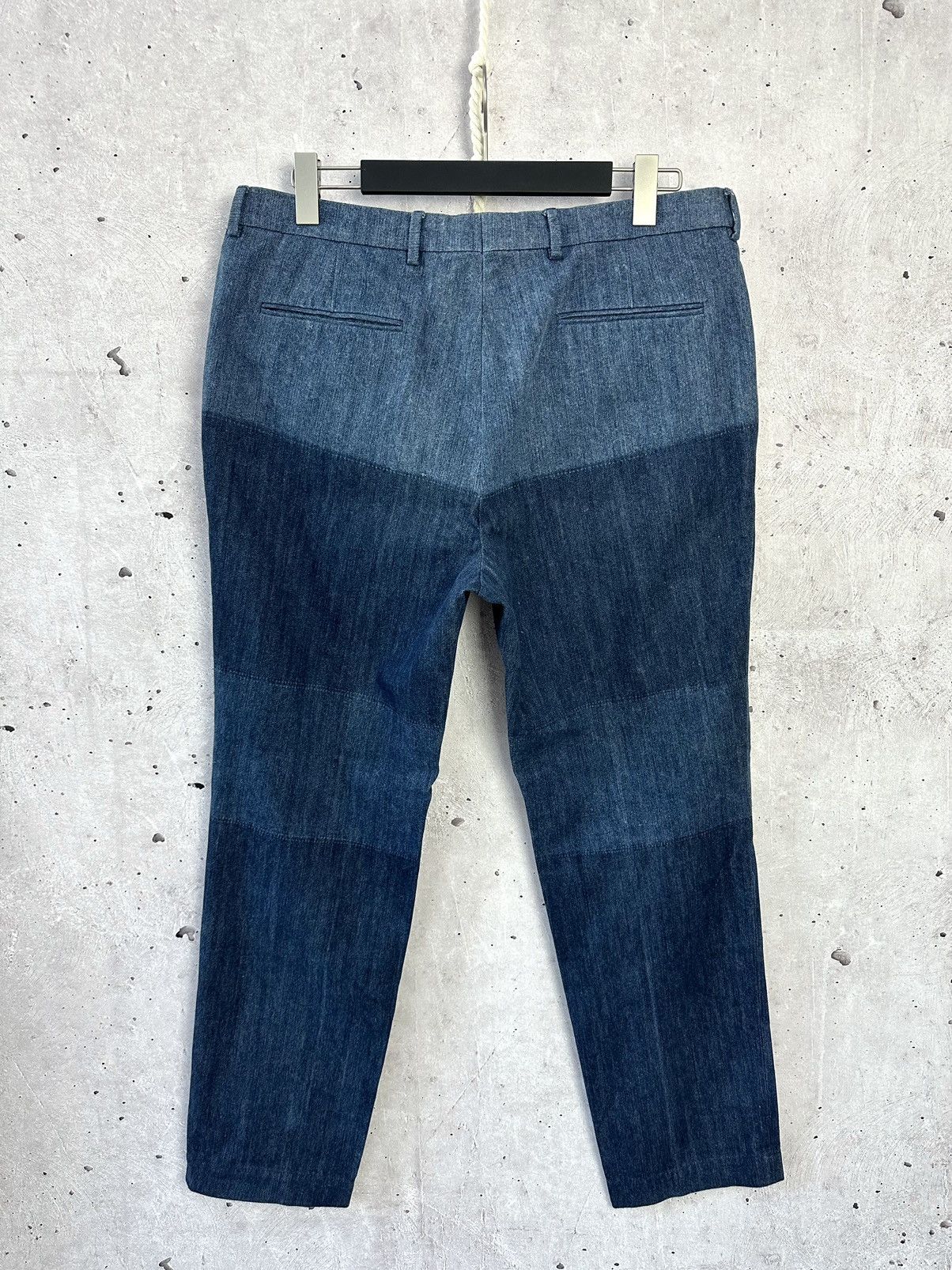 Valentino Valentino Made in Italy Two Tone Blue Men’s Denim Pants Size US 36 / EU 52 - 5 Thumbnail