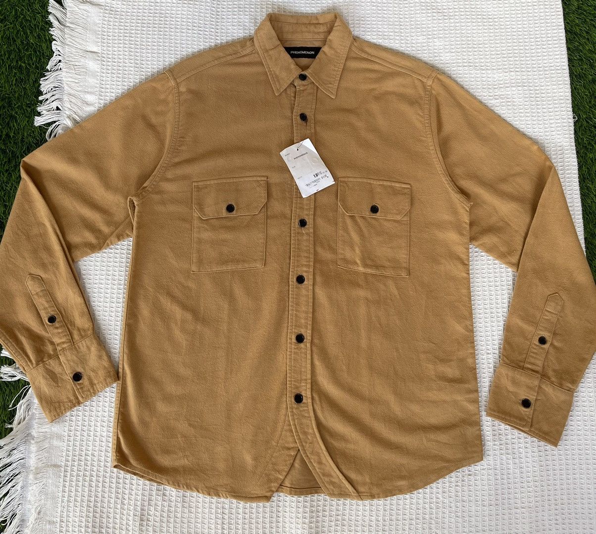 PHENOMENON AW10🔥PHENOMENON🔥Chambray Shirt Button Up Japan Size US L / EU 52-54 / 3 - 3 Thumbnail