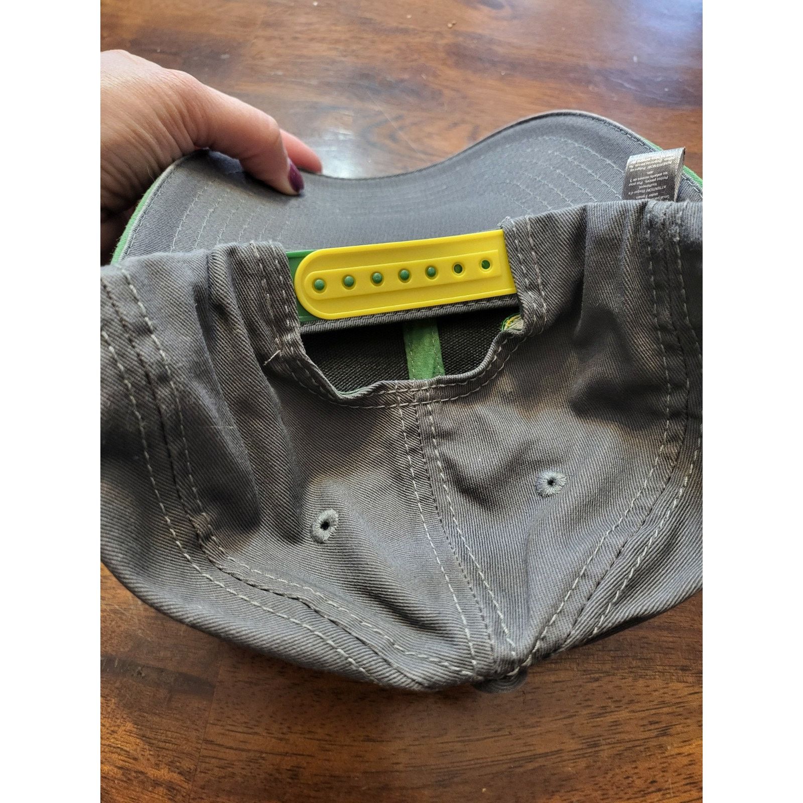 John Deere John Deere Trucker Snap Back Hat Size ONE SIZE - 4 Thumbnail
