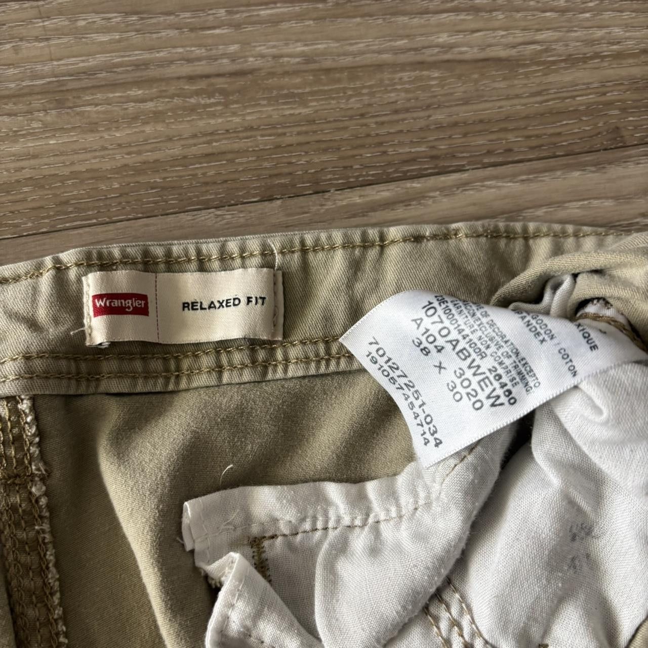 Vintage Crazy Vintage Y2K/2000s Khaki Cream Streetwear Skater Style Cargo Pants! 38x30 Size US 38 / EU 54 - 7 Thumbnail