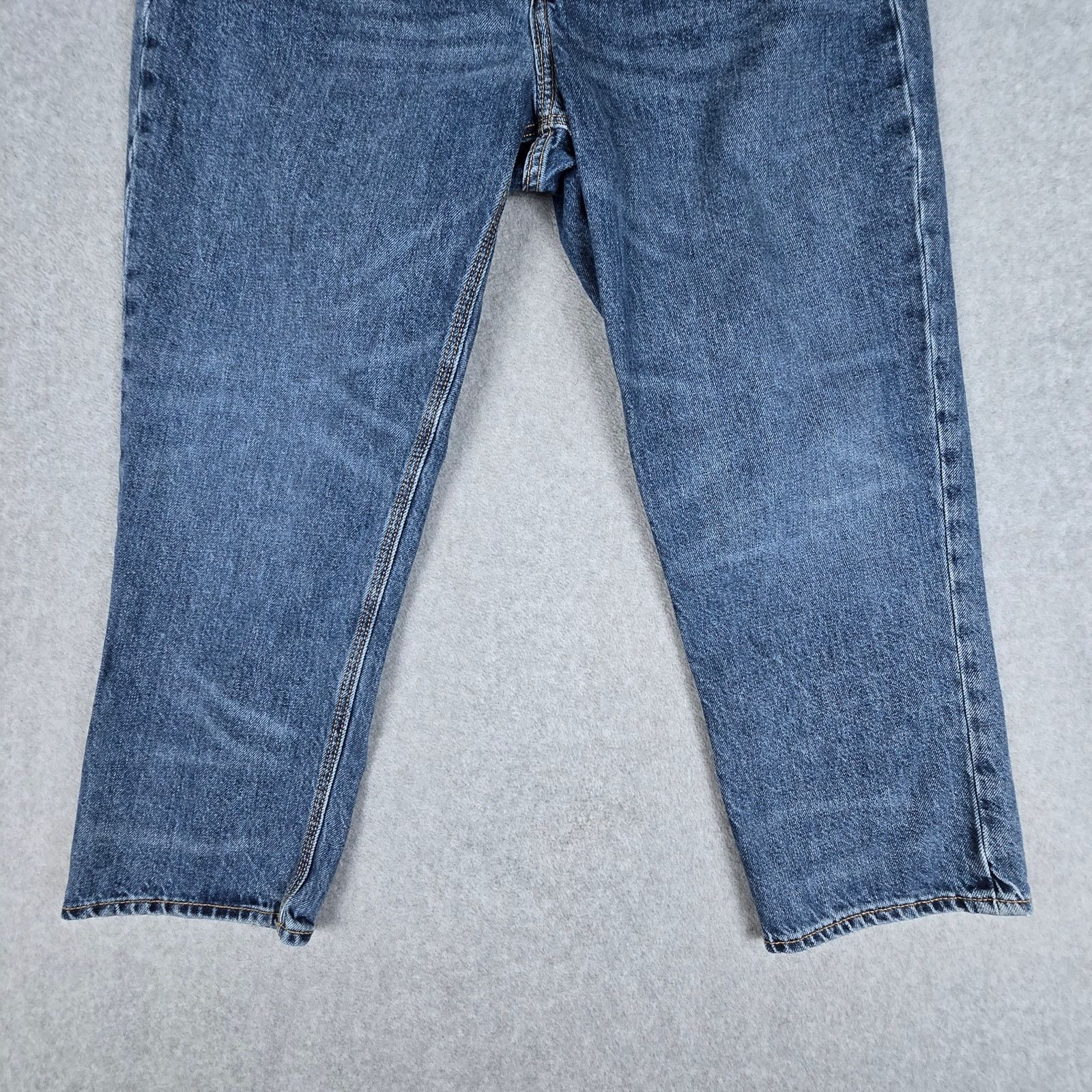 Old Navy Old Navy 14 High Rise Slouchy Straight Button Fly Jeans Size 36" / US 14 / IT 50 - 7 Thumbnail