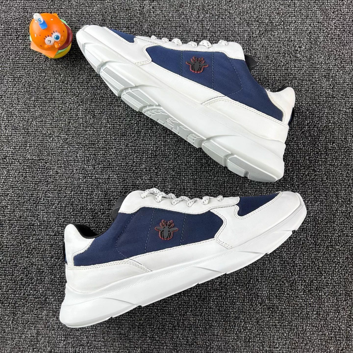 Dior Dior white and blue colorblock sneakers size 40 Size US 7 / EU 40 - 4 Thumbnail