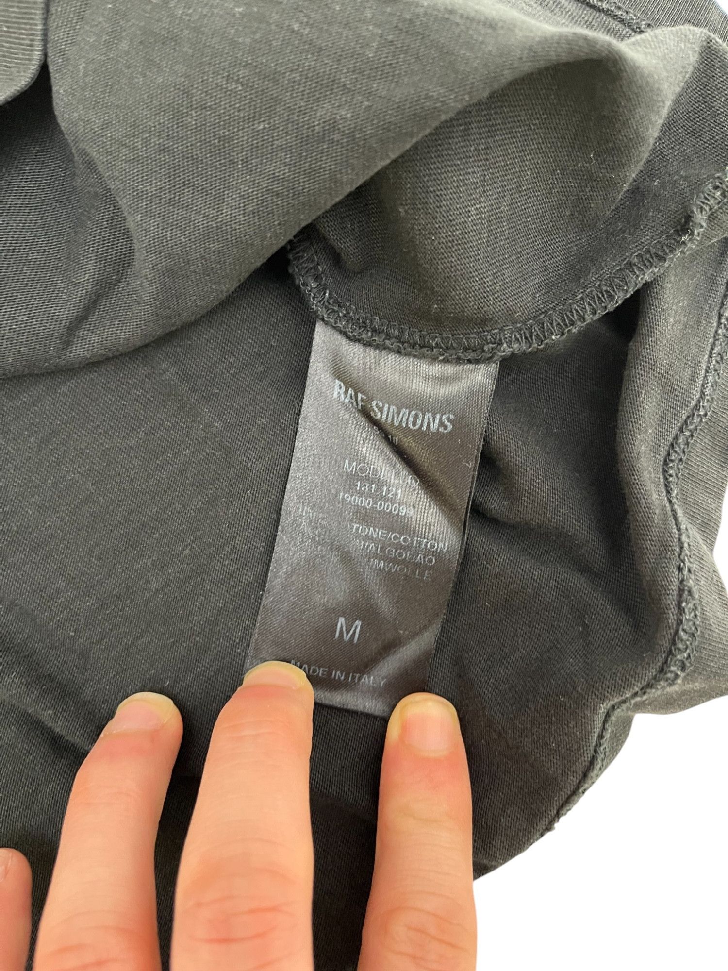 Raf Simons S/S 2018 New Order Black Tee Size US M / EU 48-50 / 2 - 7 Thumbnail