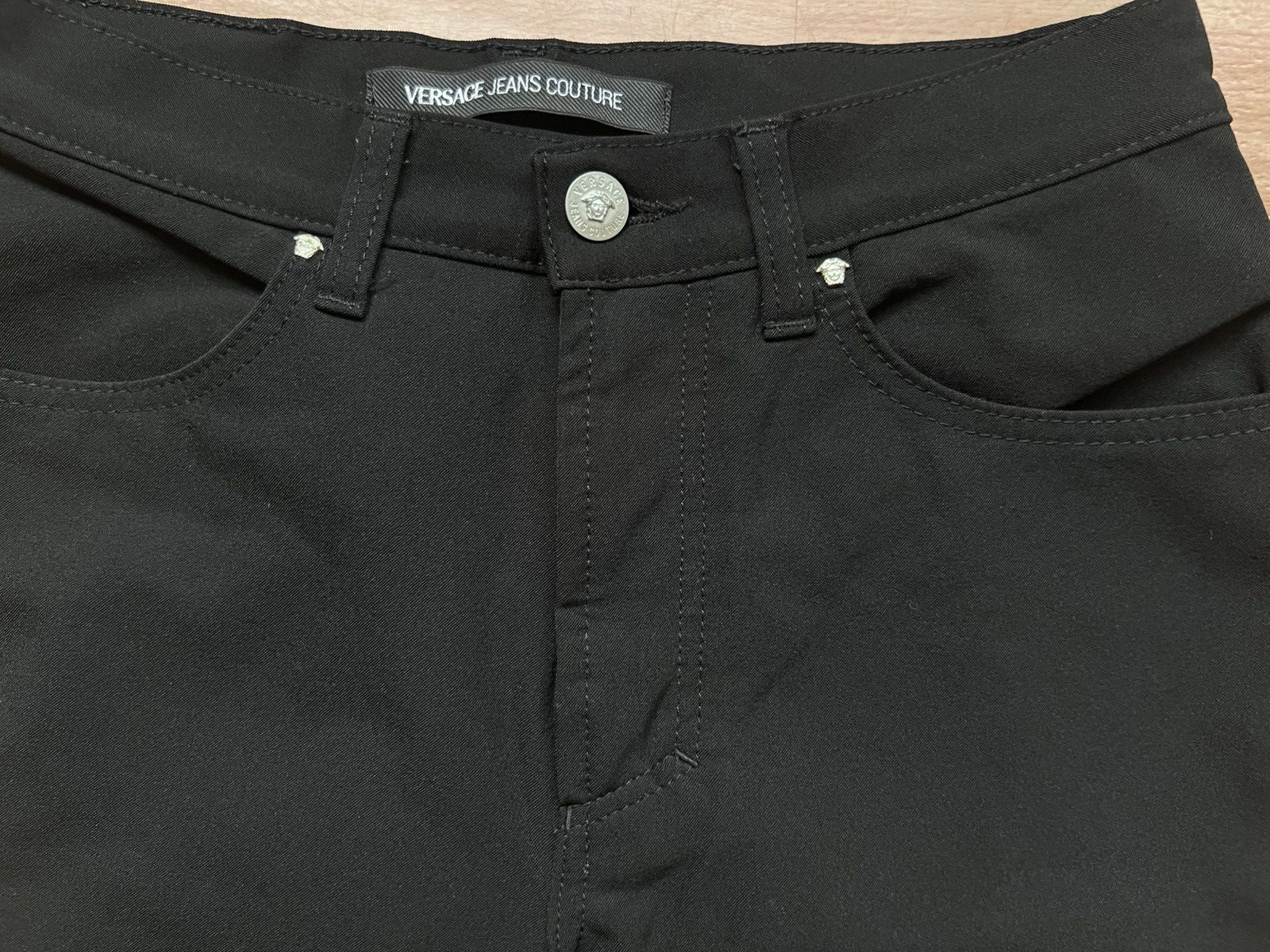 Versace Jeans Couture Versace Jeans Couture Straight Trousers Pants Womens Size 41 Size 28" / US 6 / IT 42 - 3 Thumbnail