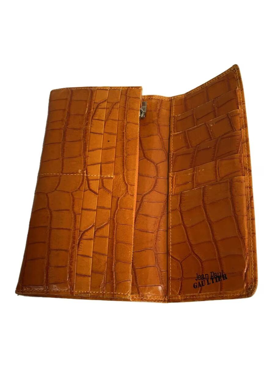 Jean Paul Gaultier Archive Crocodile Leather Embossed Long Wallet Size ONE SIZE - 4 Thumbnail