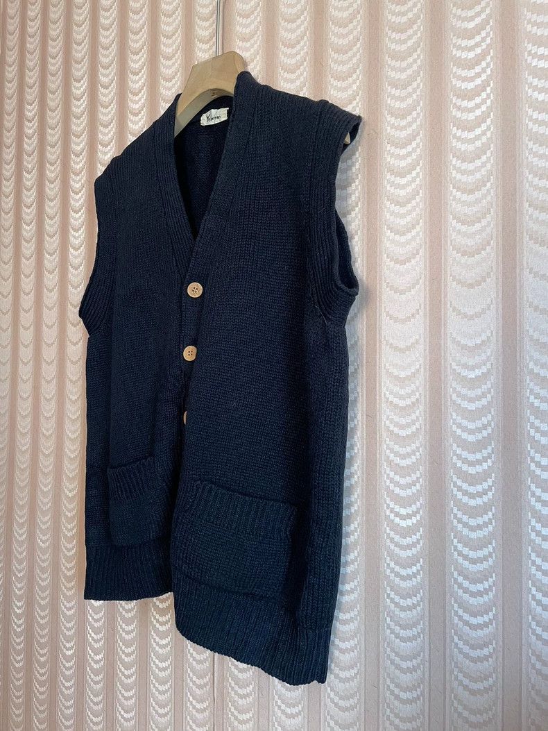Y's for Men Y's For Men 80s Early Black Wool Vest Size US M / EU 48-50 / 2 - 2 Thumbnail