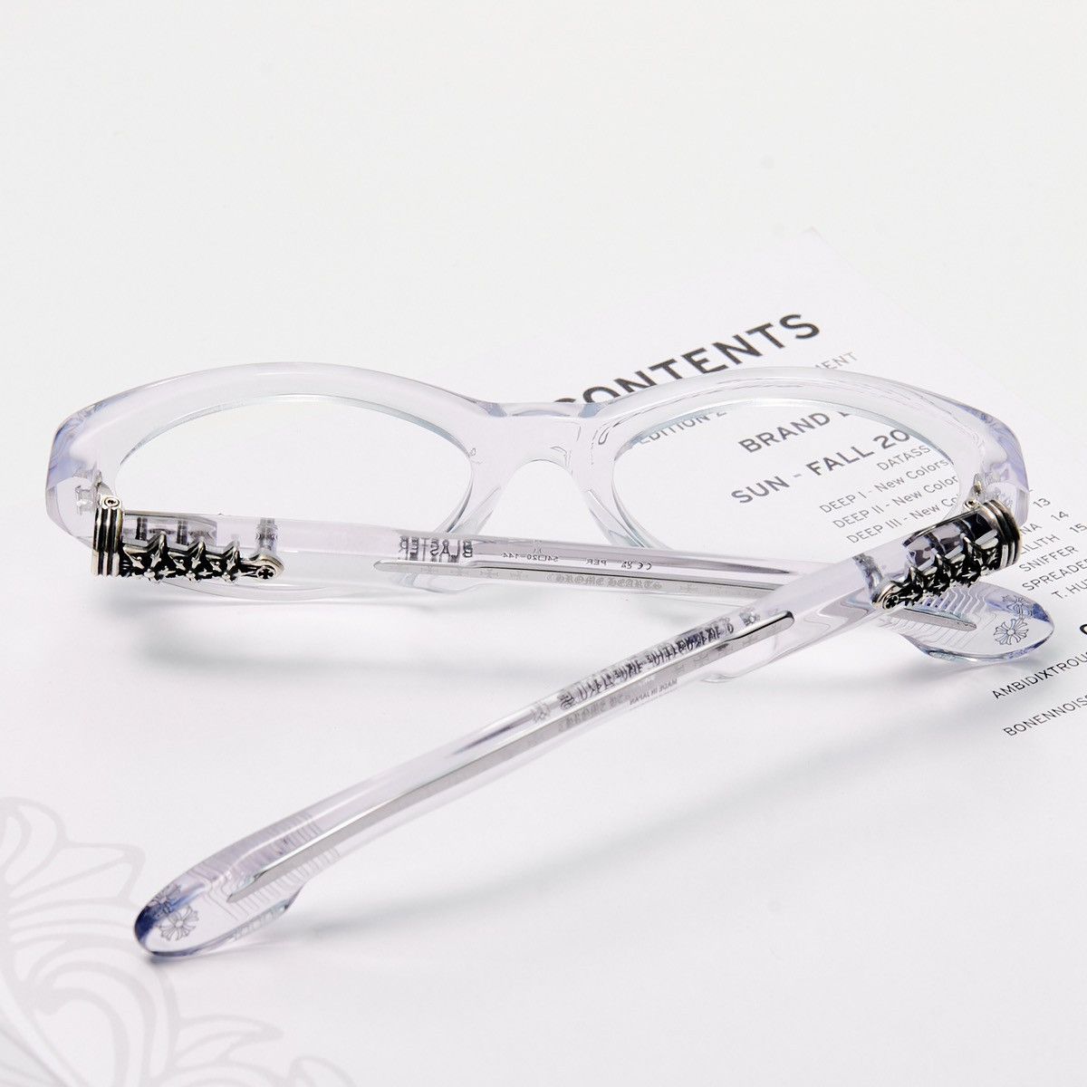 Chrome Hearts CHROME HEARTS BLASTER PERIWINKLE GLASSES Size ONE SIZE - 7 Thumbnail