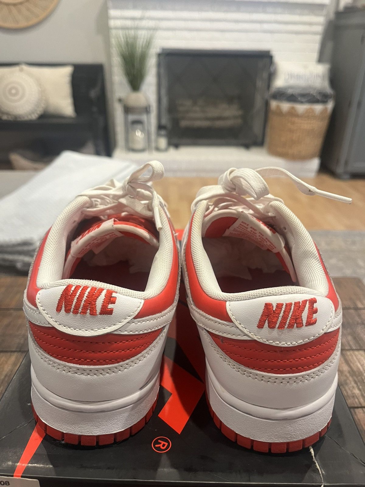 Nike Nike Dunk Low “Champioship Red” size 8 Size US 8 / EU 41 - 4 Thumbnail