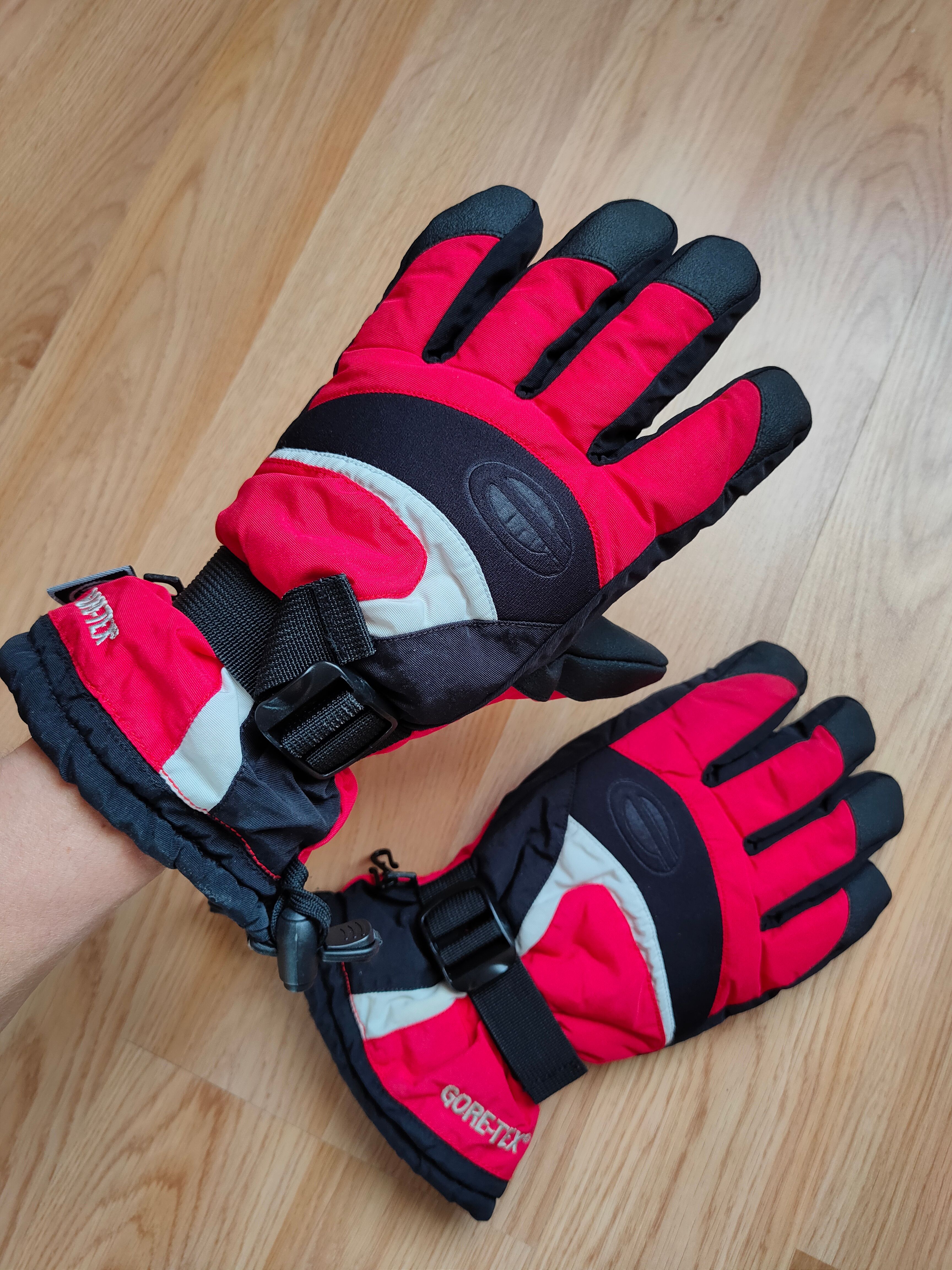 Ski Vintage Ziener Goretex Gloves Gorpcore Outdoor Ski Gloves Size ONE SIZE - 8 Thumbnail