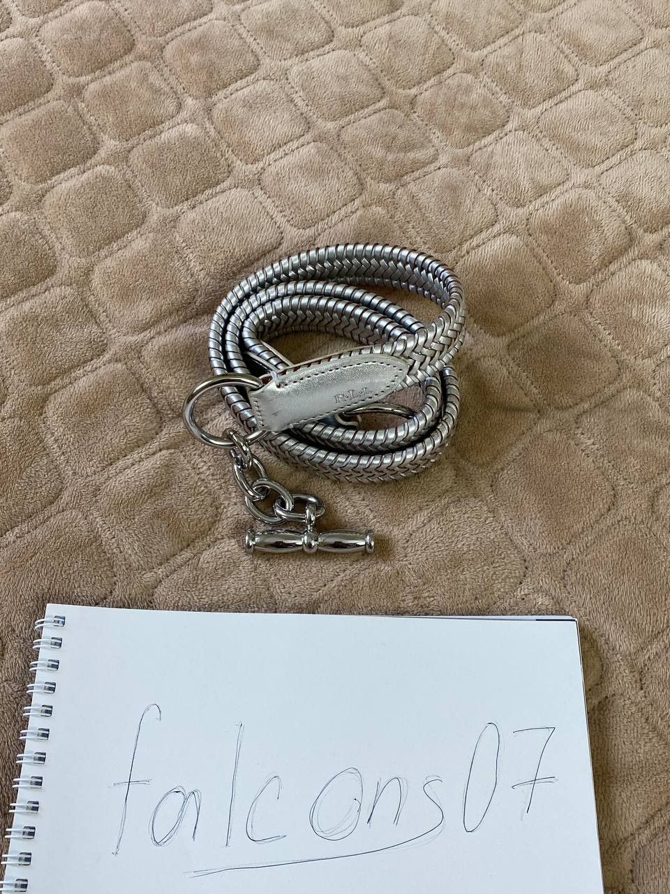 Lauren Ralph Lauren Lauren Ralph Lauren LRL Leather Chain Belt Size ONE SIZE - 2 Thumbnail