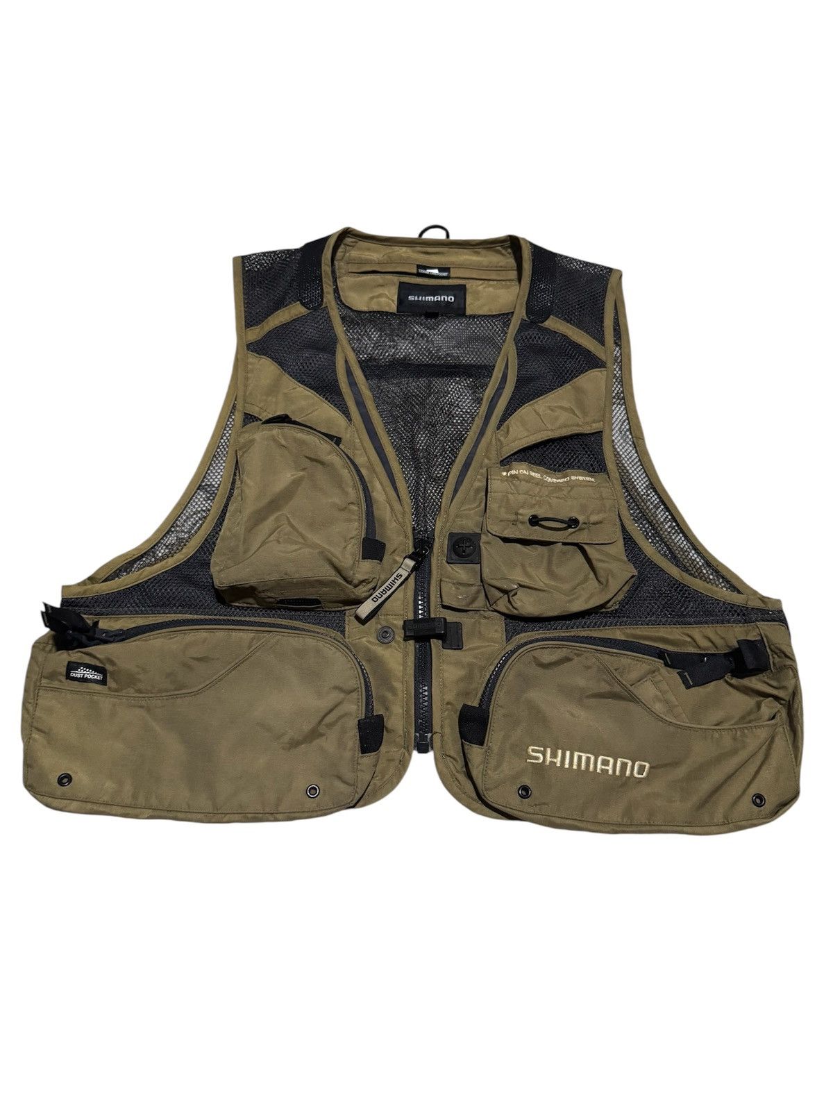 Japanese Brand Shimano 🇯🇵 Fishing Gear Vest Multipockets Tactical Size US M / EU 48-50 / 2 - 1 Thumbnail