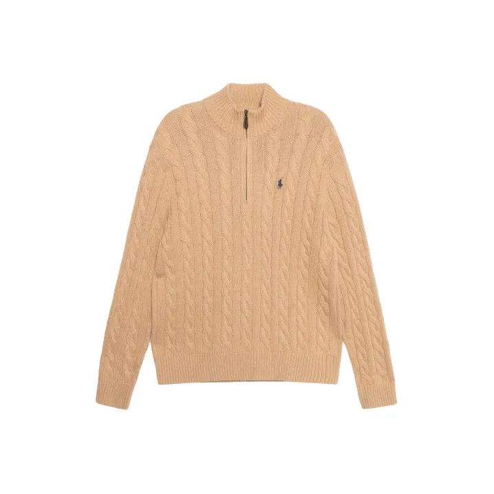 Polo Ralph Lauren Polo Ralph Lauren FW22 Men's Cable-Knit Half-Zip Sweater Size US XS / EU 42 / 0 - 1 Thumbnail