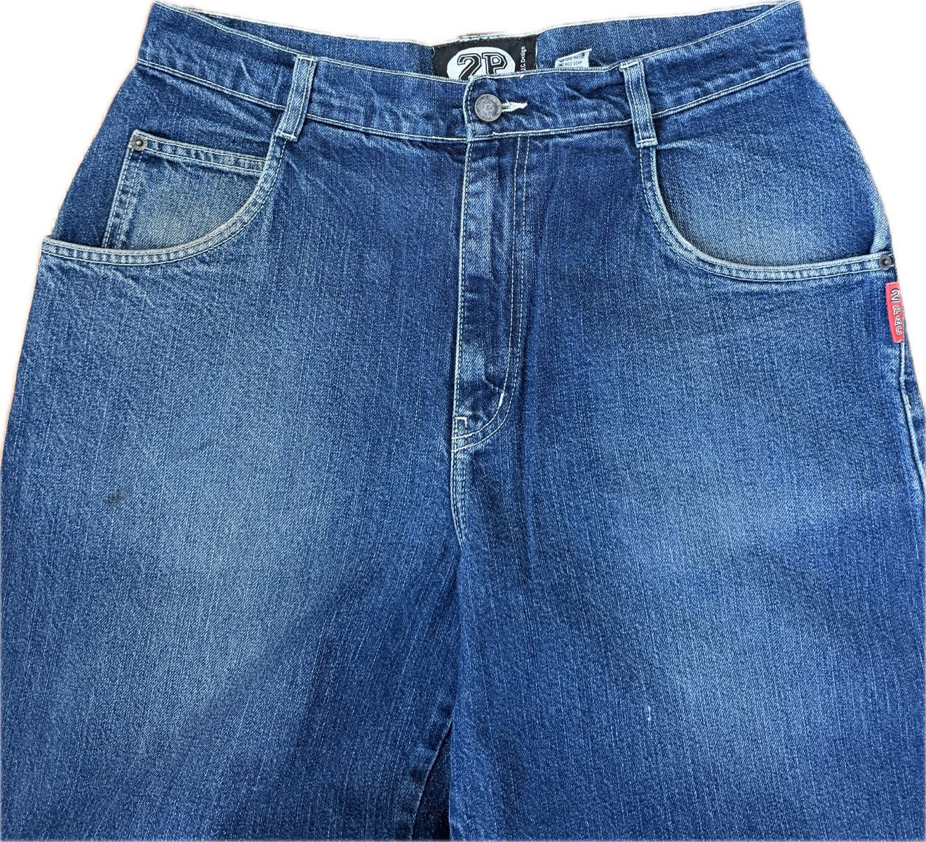 Other 2Pac Spelled Out Denim Jeans Size US 32 / EU 48 - 4 Thumbnail