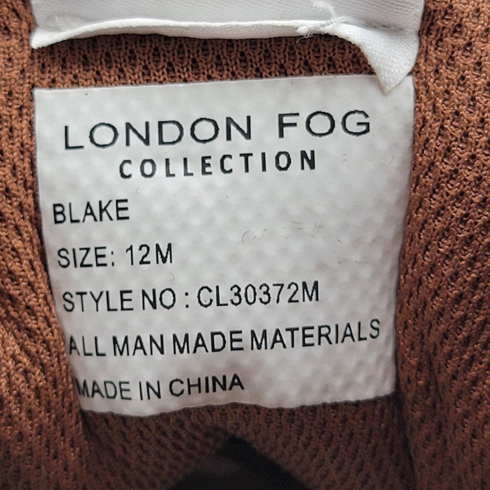 London Fog London Fog Blake Mens Size 12 Cognac Brown High Top Sneakers Size US 11 / EU 44 - 7 Thumbnail