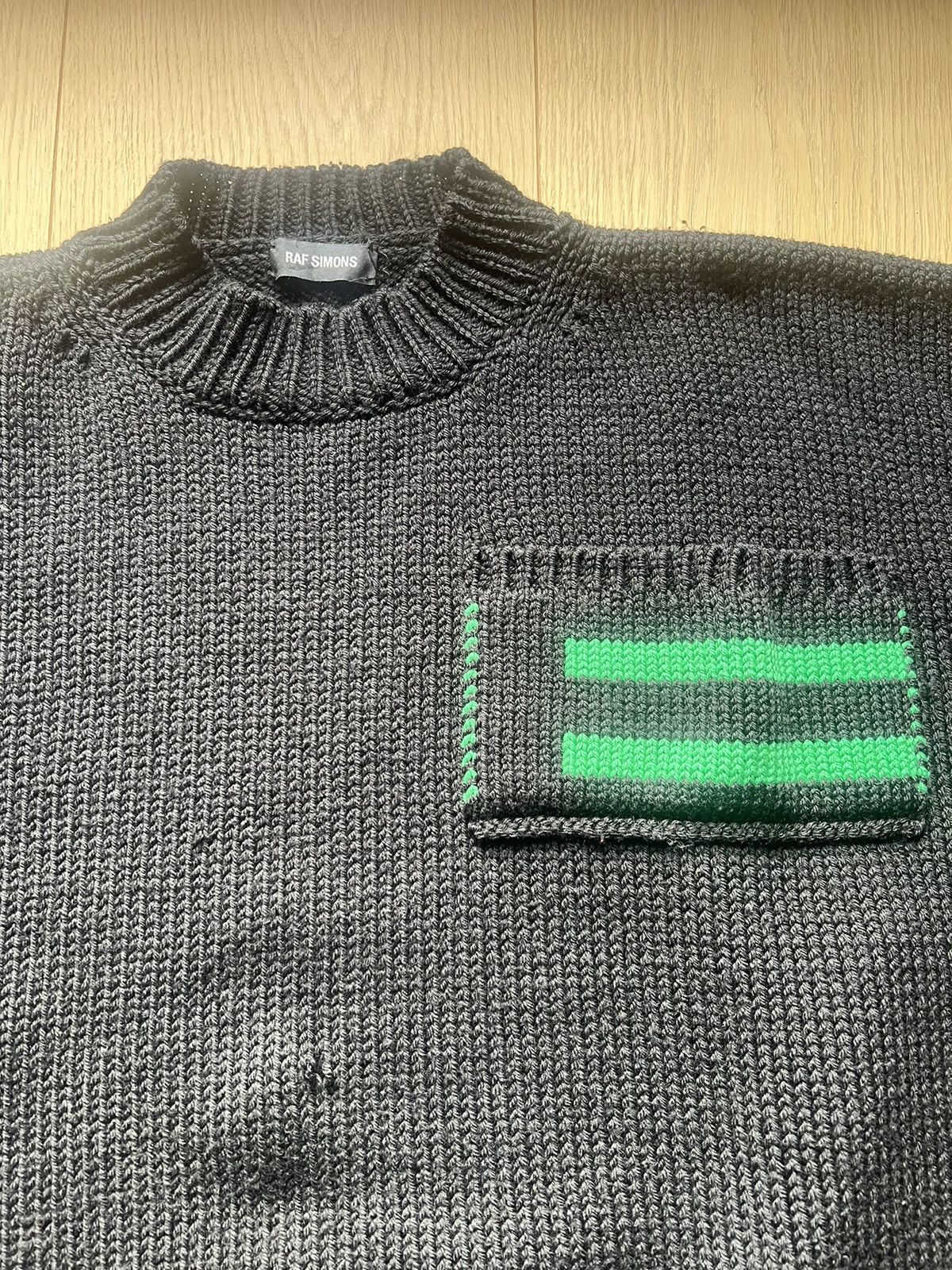 Raf Simons Heavy Knit sweater Size US L / EU 52-54 / 3 - 2 Thumbnail