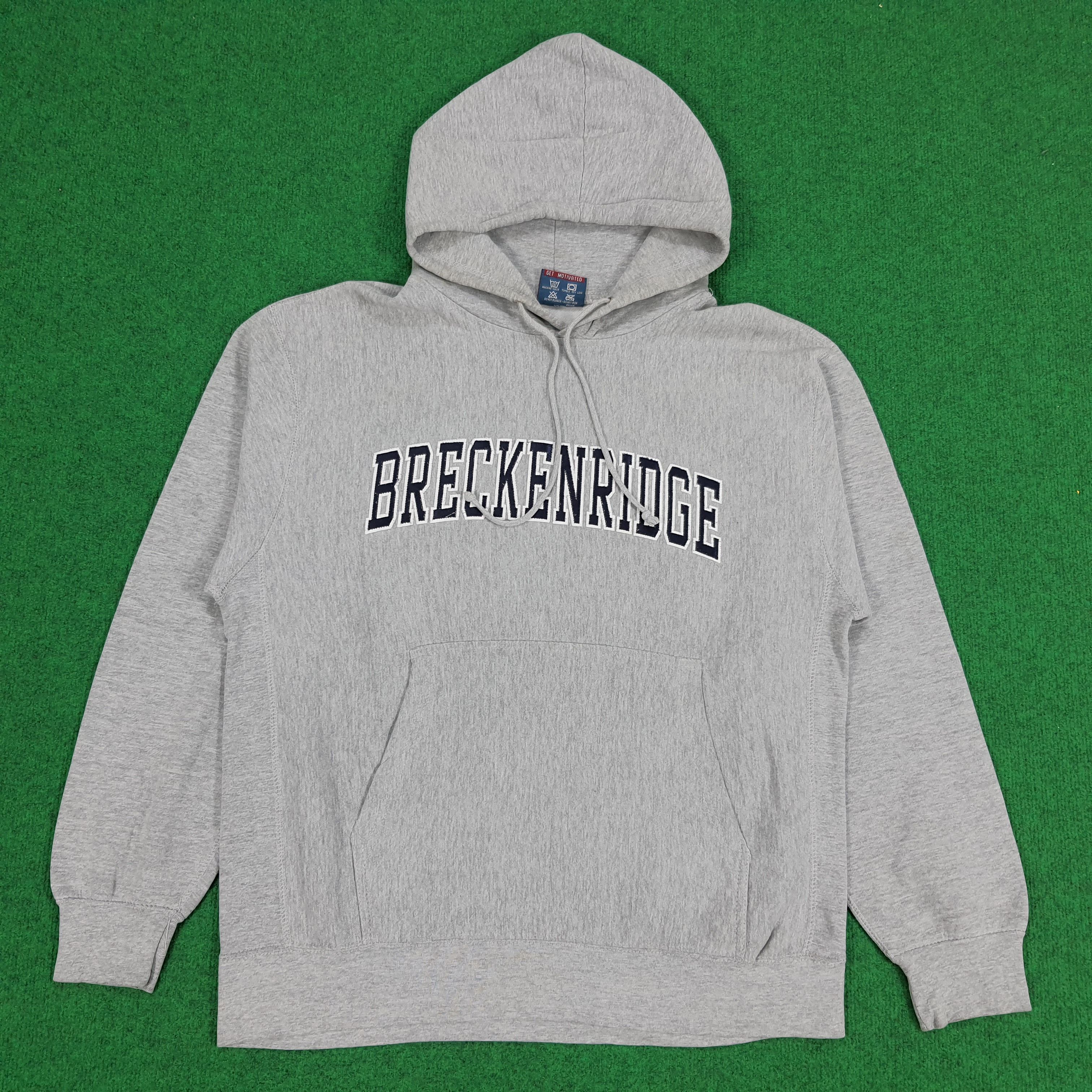 Vintage Vintage Breckenridge Spell Out American Hoodie Size US L / EU 52-54 / 3 - 1 Thumbnail