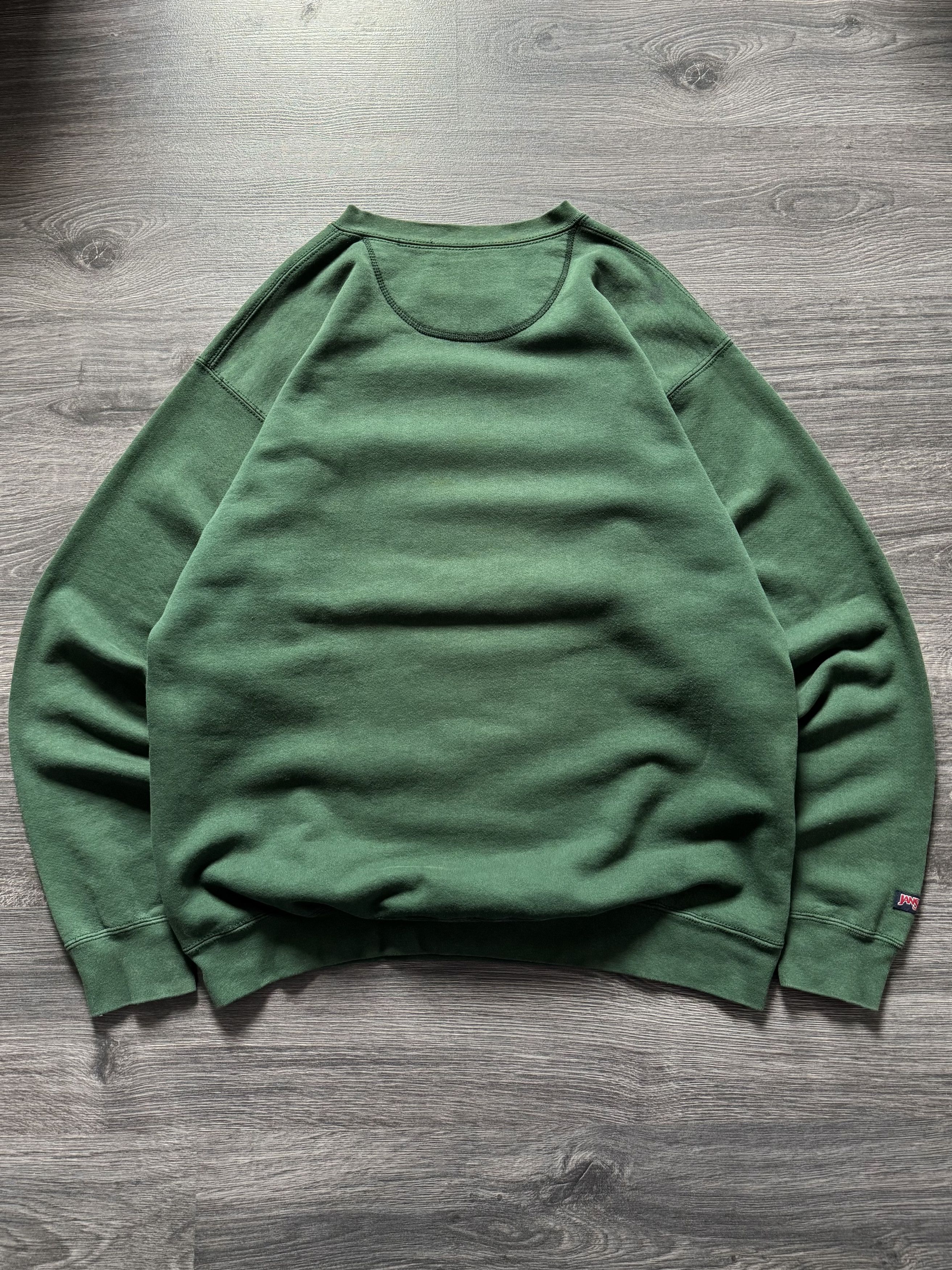 Jansport Vintage 90s Jansport College Baggy Sweatshirt Heavyweight Size US L / EU 52-54 / 3 - 2 Thumbnail
