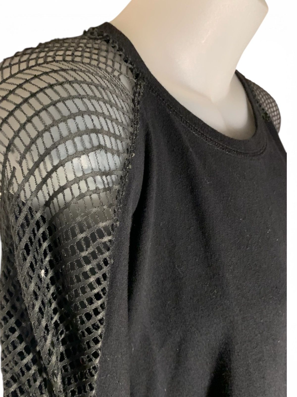 Jones New York Long Sleeved Mesh Top (item#10140) Size XL / US 12-14 / IT 48-50 - 4 Thumbnail