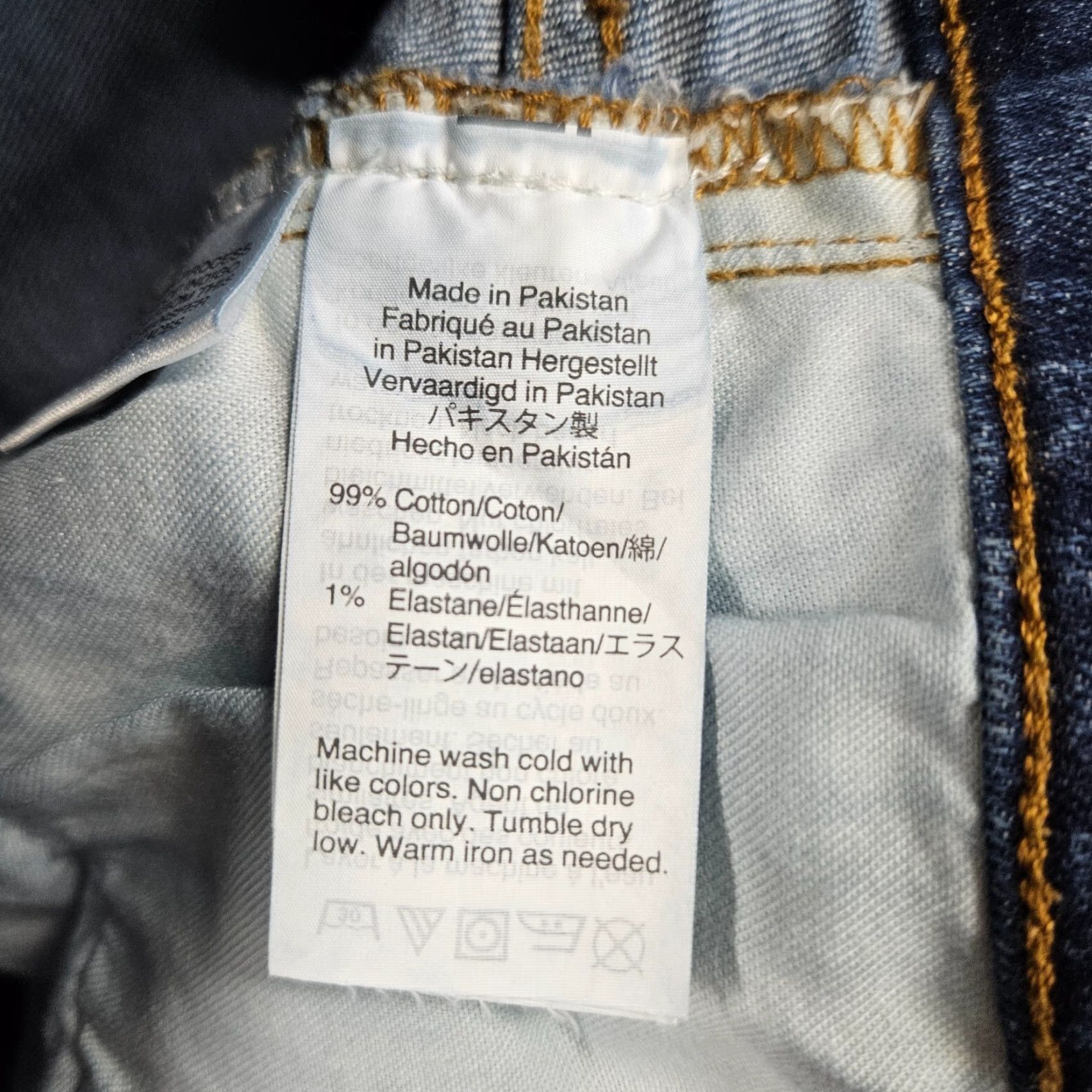 J.Crew VINTAGE J Crew Mercantile Denim Skirt Womens 4 Blue Pockets Cotton Blend Short Straight & Pencil Adult Womens Size 27" / US 4 / IT 40 - 4 Thumbnail