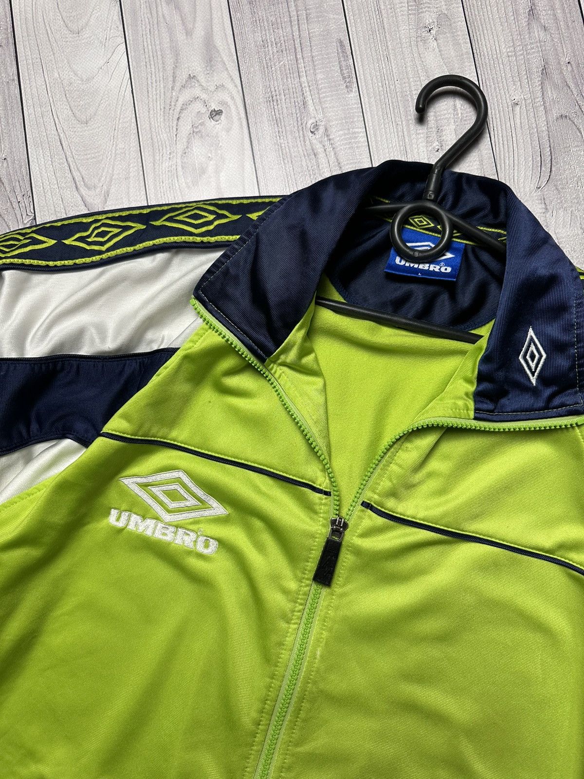 Umbro × Vintage Vintage Umbro pro training green track jacket size L Size US L / EU 52-54 / 3 - 3 Thumbnail