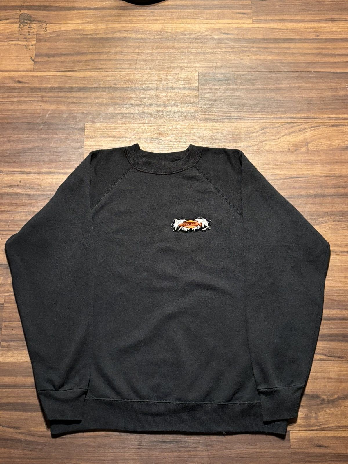 Harley Davidson × Vintage Vintage 80s Harley Davidson Commanche Crewneck Size US L / EU 52-54 / 3 - 1 Thumbnail