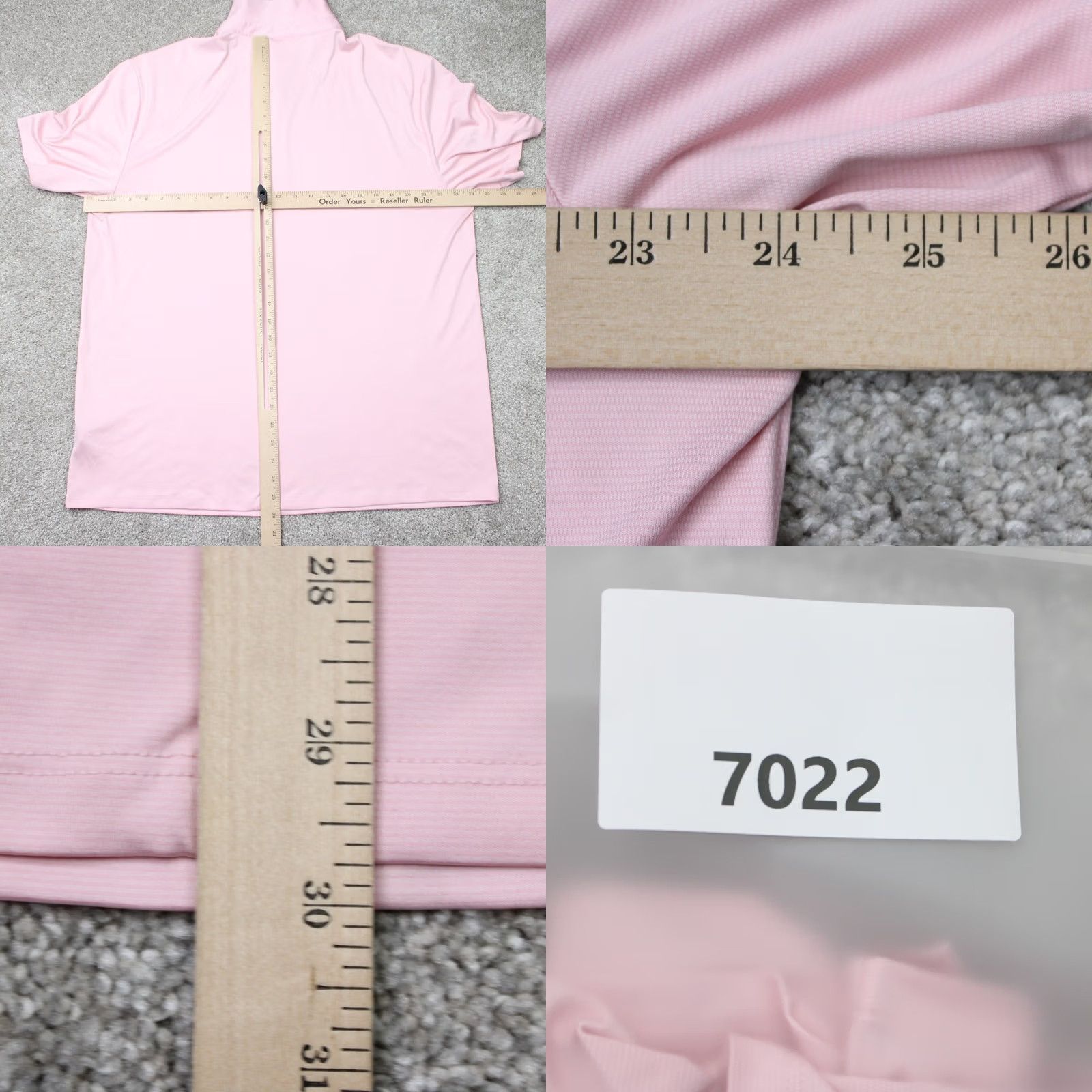 Callaway Callaway Polo Shirt Mens XL Pink Short Sleeve Golf 100% Polyester Regular Fit Polo Shirt Size US XL / EU 56 / 4 - 8 Thumbnail