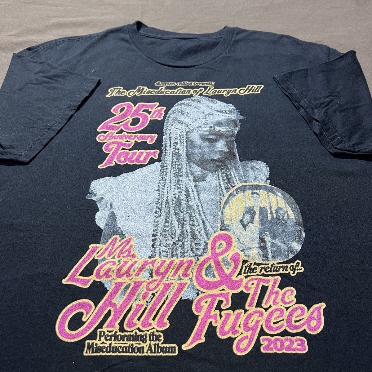 Rap Tees 2023 Lauryn Hill 25th Anniversary Tour Fugees Promo Tee L Size US L / EU 52-54 / 3 - 2 Thumbnail