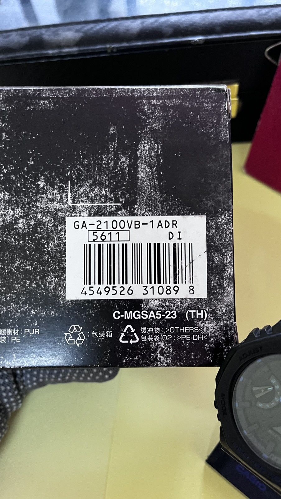 G Shock G Shock GA 2100VB 1 ADR Size ONE SIZE - 9 Thumbnail