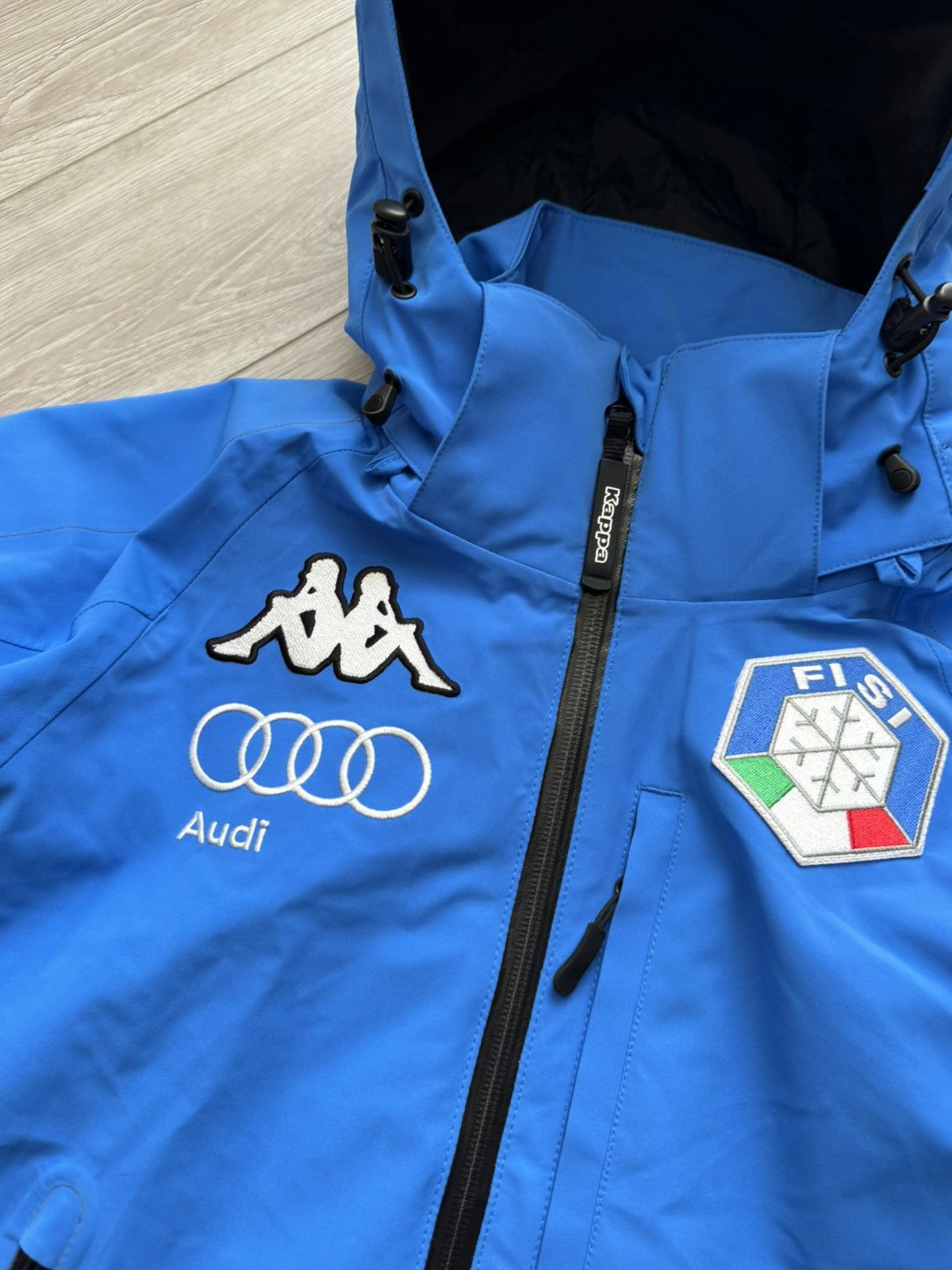 日本未発売 カッパKAPPA イタリア代表モデル FISI SKI JACKET KAPPA (カッパ) フリースジャケット FISI（イタリア・ウインター