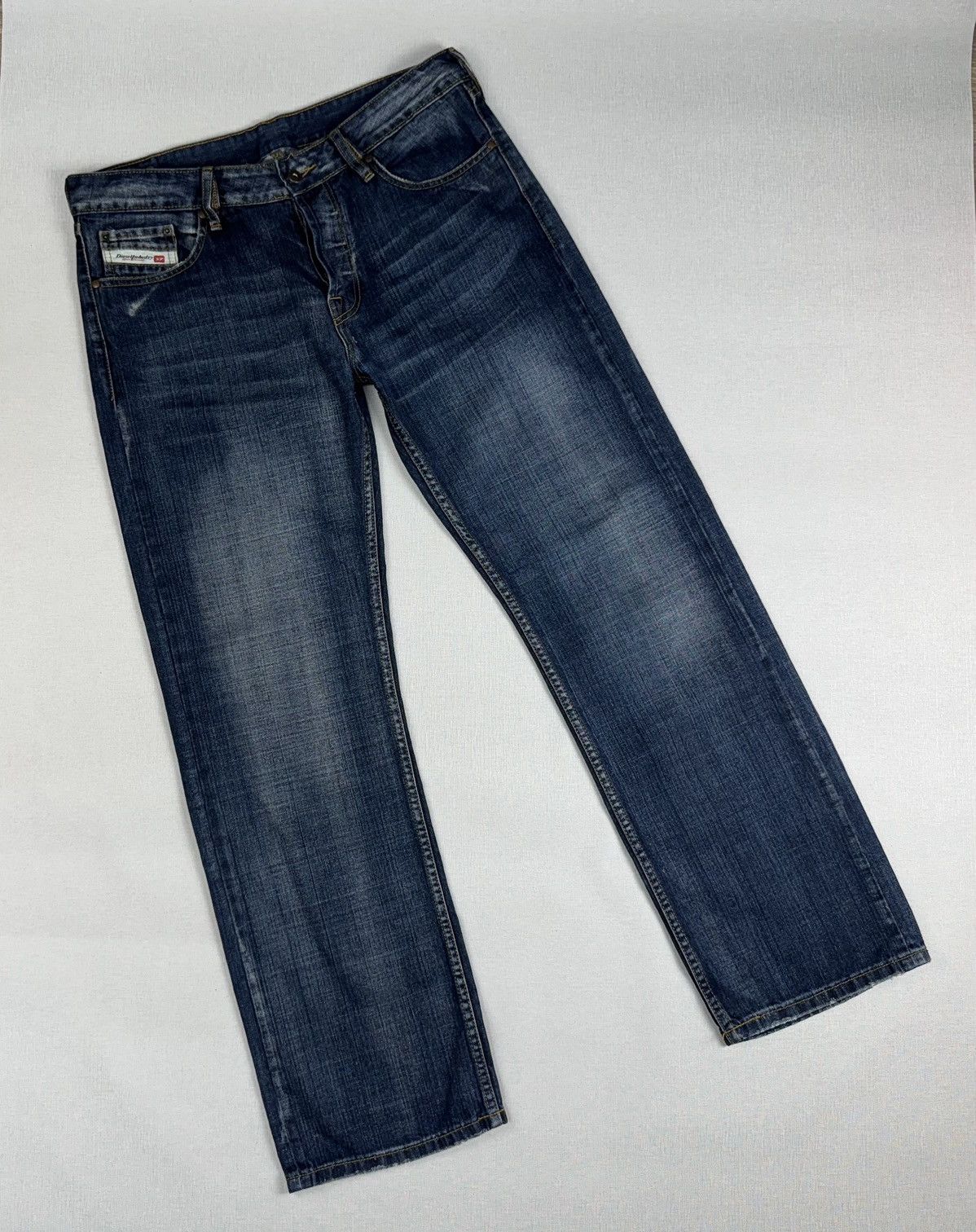 Japanese Brand × Vintage Men’s Vintage Diesel Distressed Jeans Denim Pants size 34 Size US 34 / EU 50 - 1 Thumbnail
