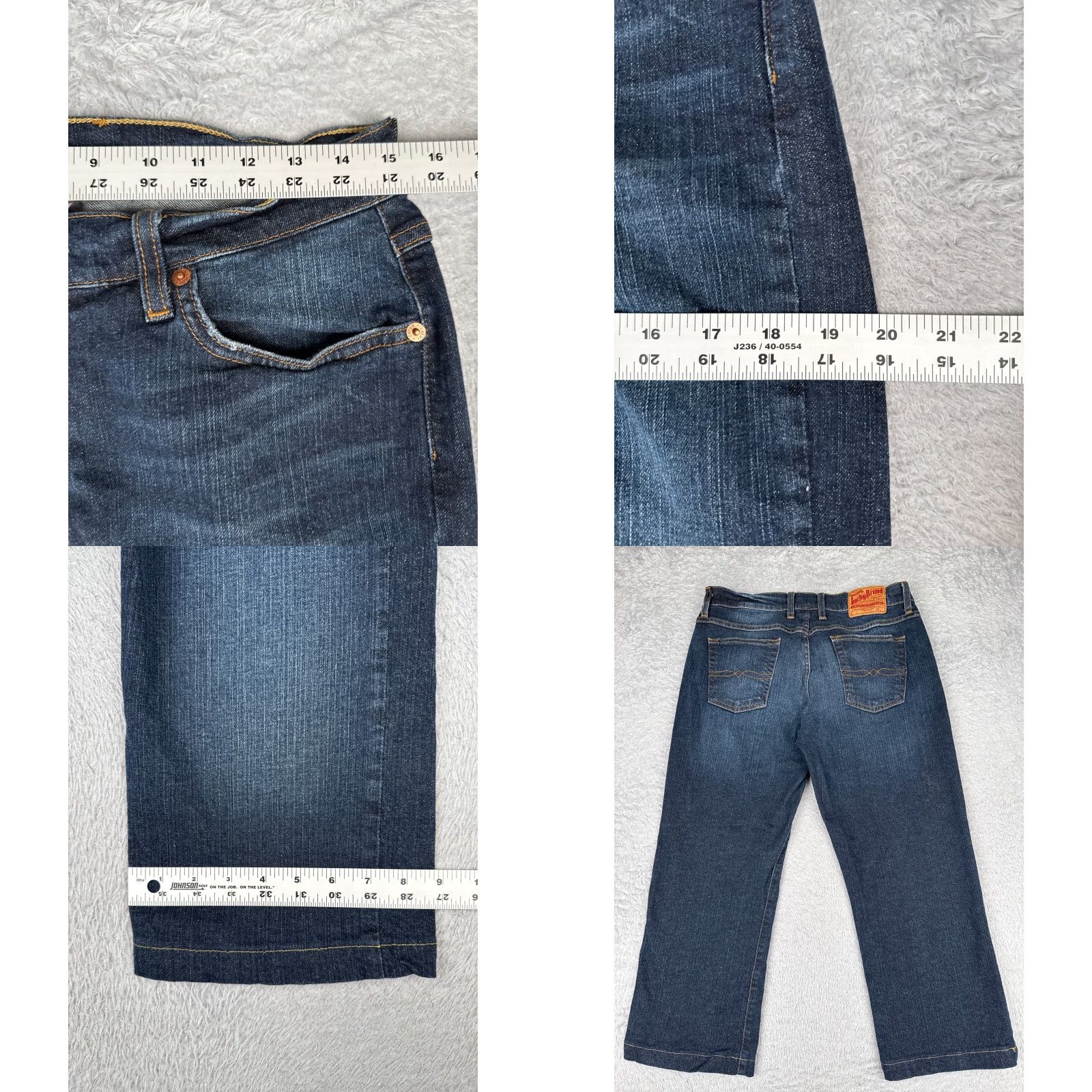 Lucky Brand VINTAGE Lucky Brand Jeans Women 8 Blue Denim Straight Cotton Blend 30x24 Jeans Women's 8 Blue Denim Straight 30x24 Size 30" / US 8 / IT 44 - 9 Thumbnail