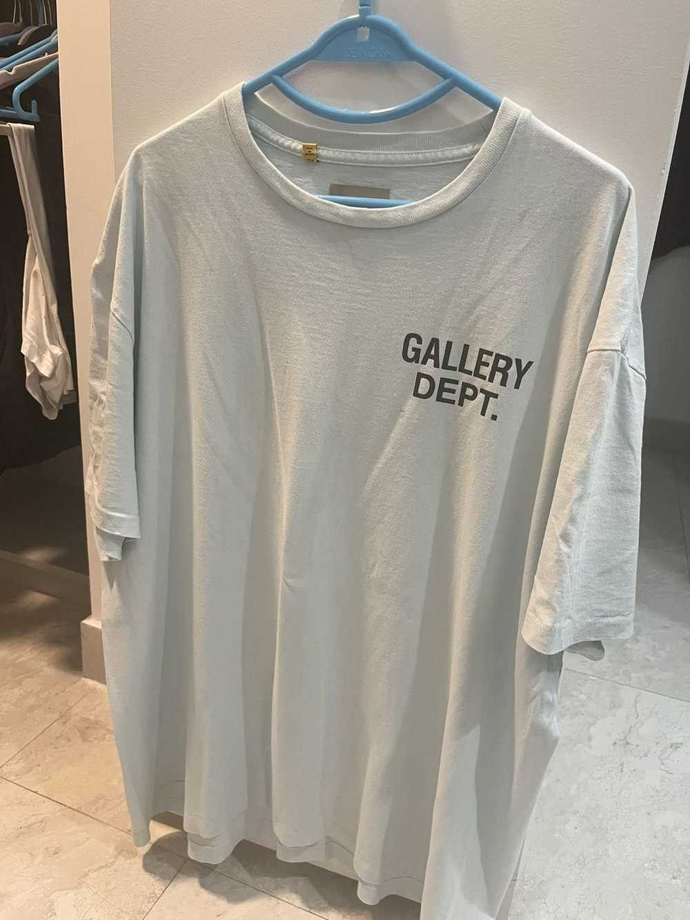 Gallery Dept. o1mle0226 Souvenir T-Shirt in Baby Blue Size US XL / EU 56 / 4 - 3 Thumbnail