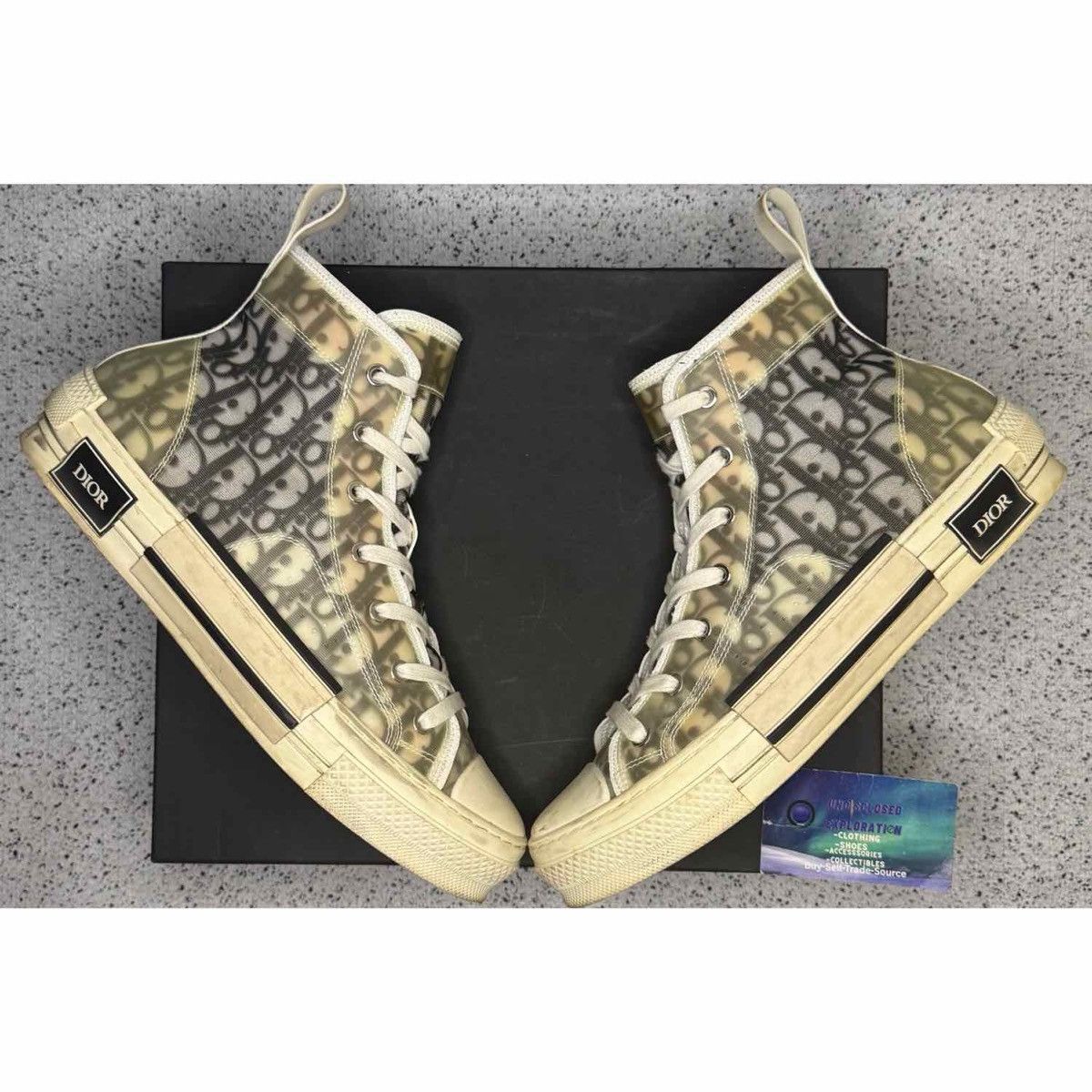 Dior Dior B23 High Oblique 42 EU Size US 9 / EU 42 - 1 Thumbnail