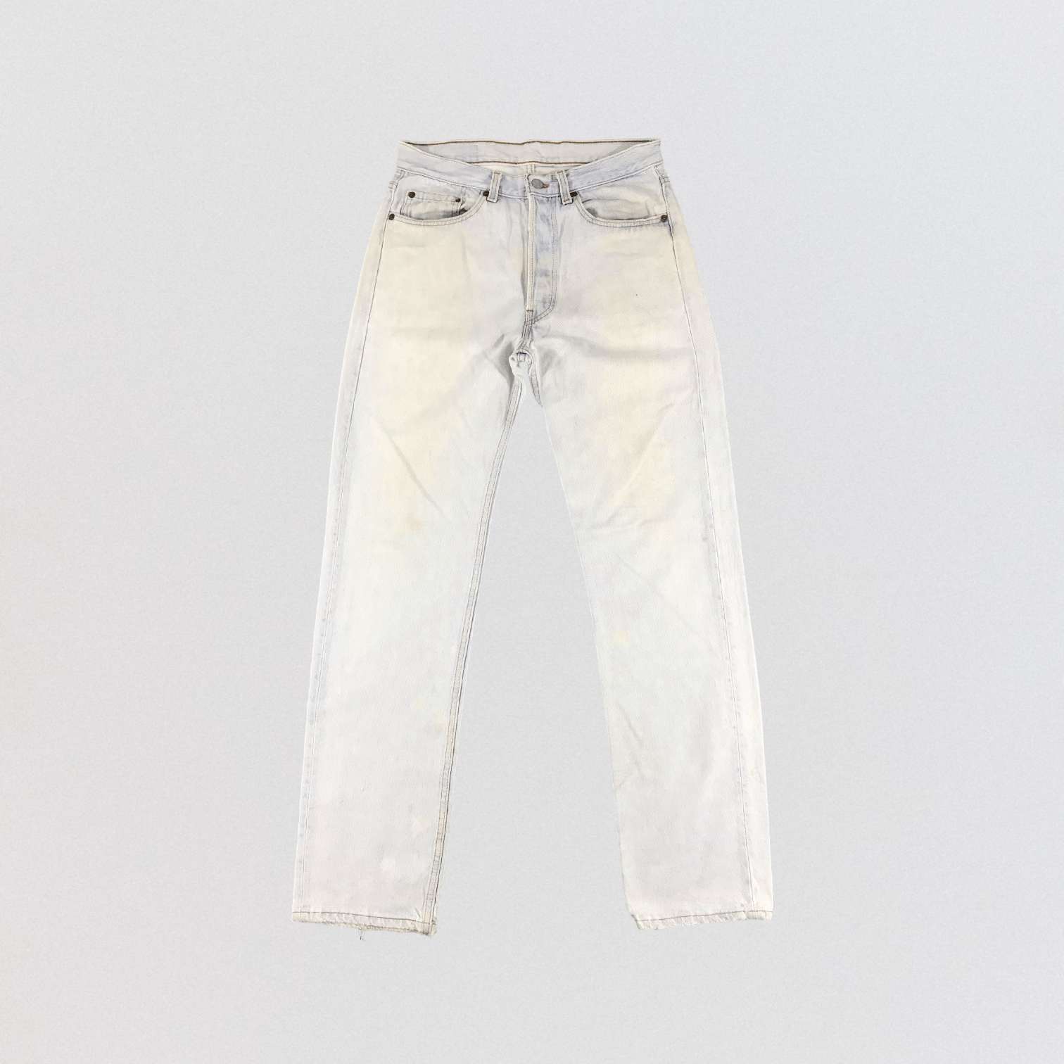 Levi's × Vintage Vintage 90s Light Wash Levis 501 Jeans-JM821 Size US 31 - 1 Thumbnail
