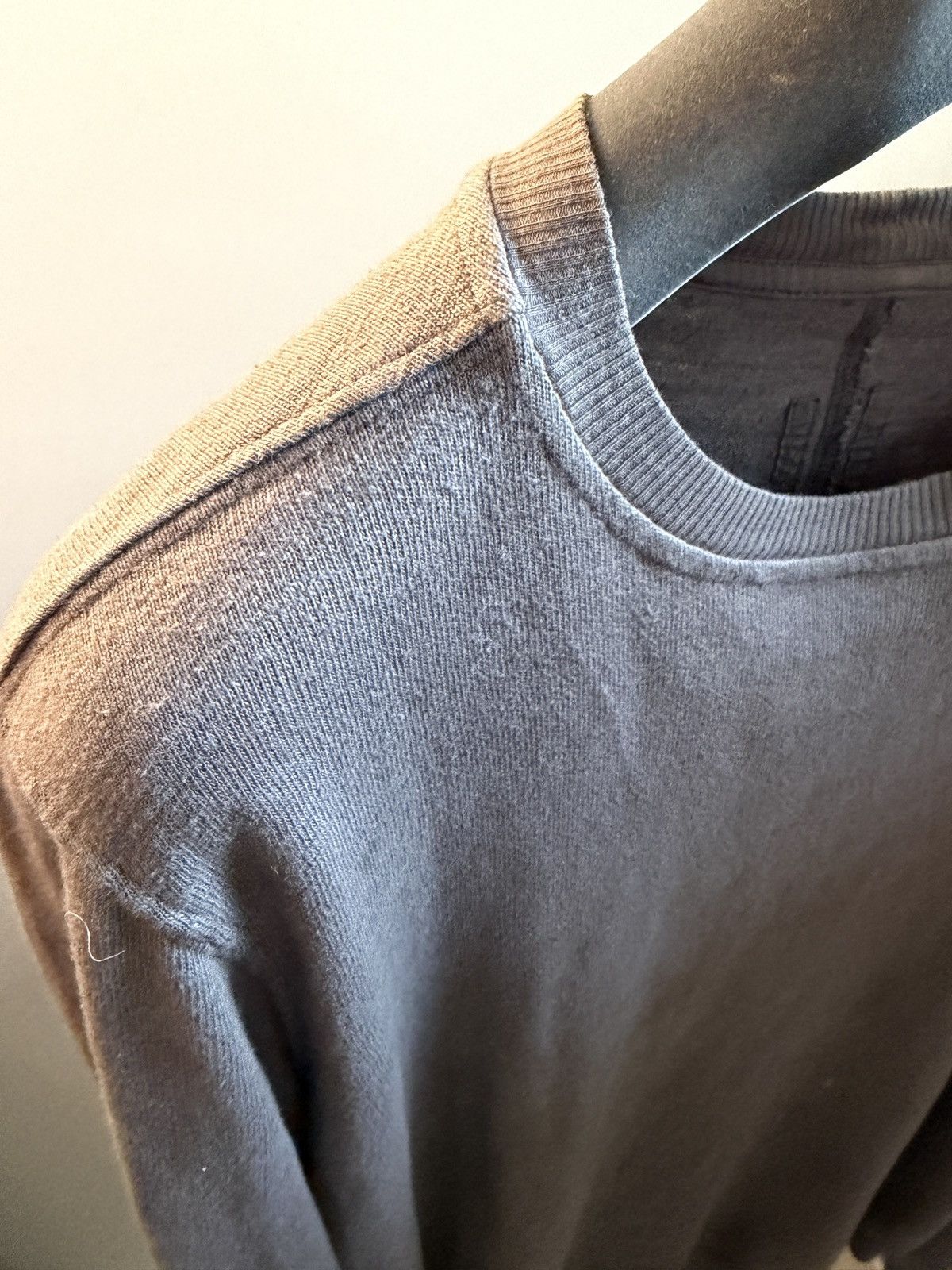 Rick Owens Drkshdw Grey Sweater in Cotton Size US XL / EU 56 / 4 - 3 Thumbnail