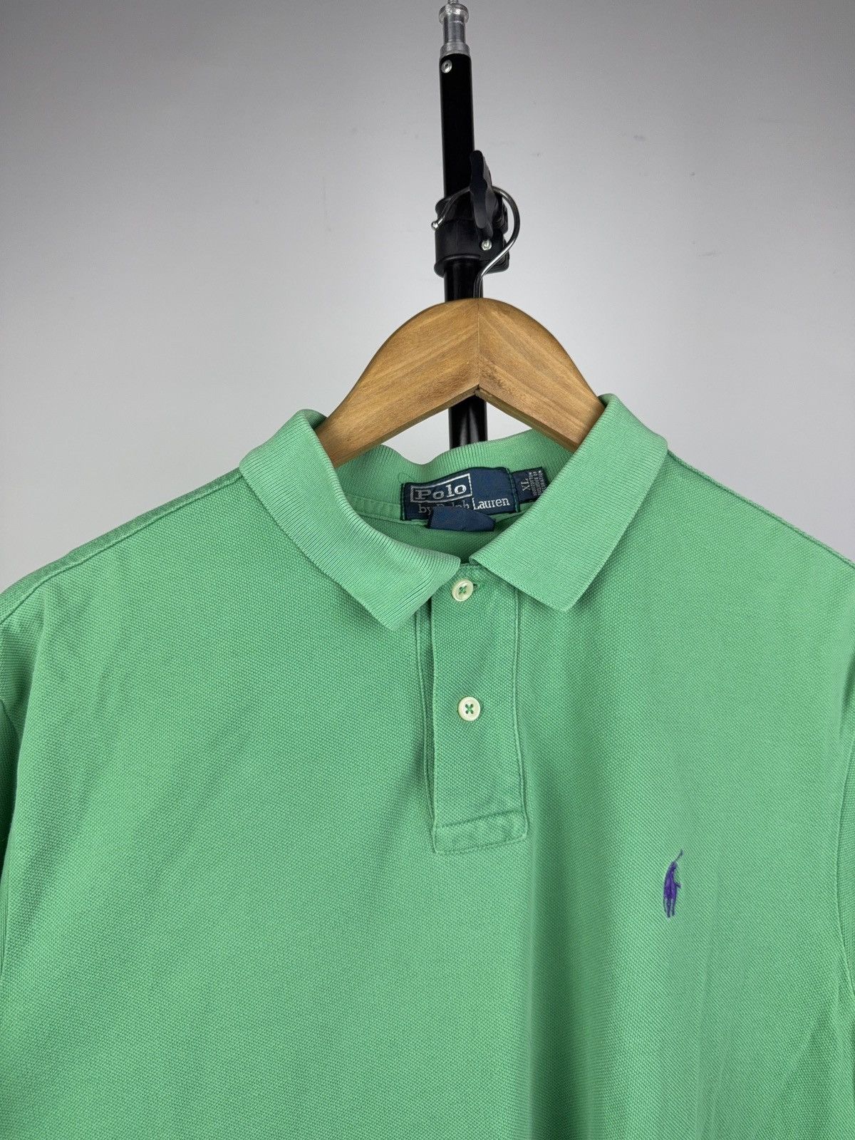 Polo Ralph Lauren 90s Retro Luxury 90s Polo Ralph Lauren Red Polo Shirt 🐎 Size US XL / EU 56 / 4 - 2 Thumbnail