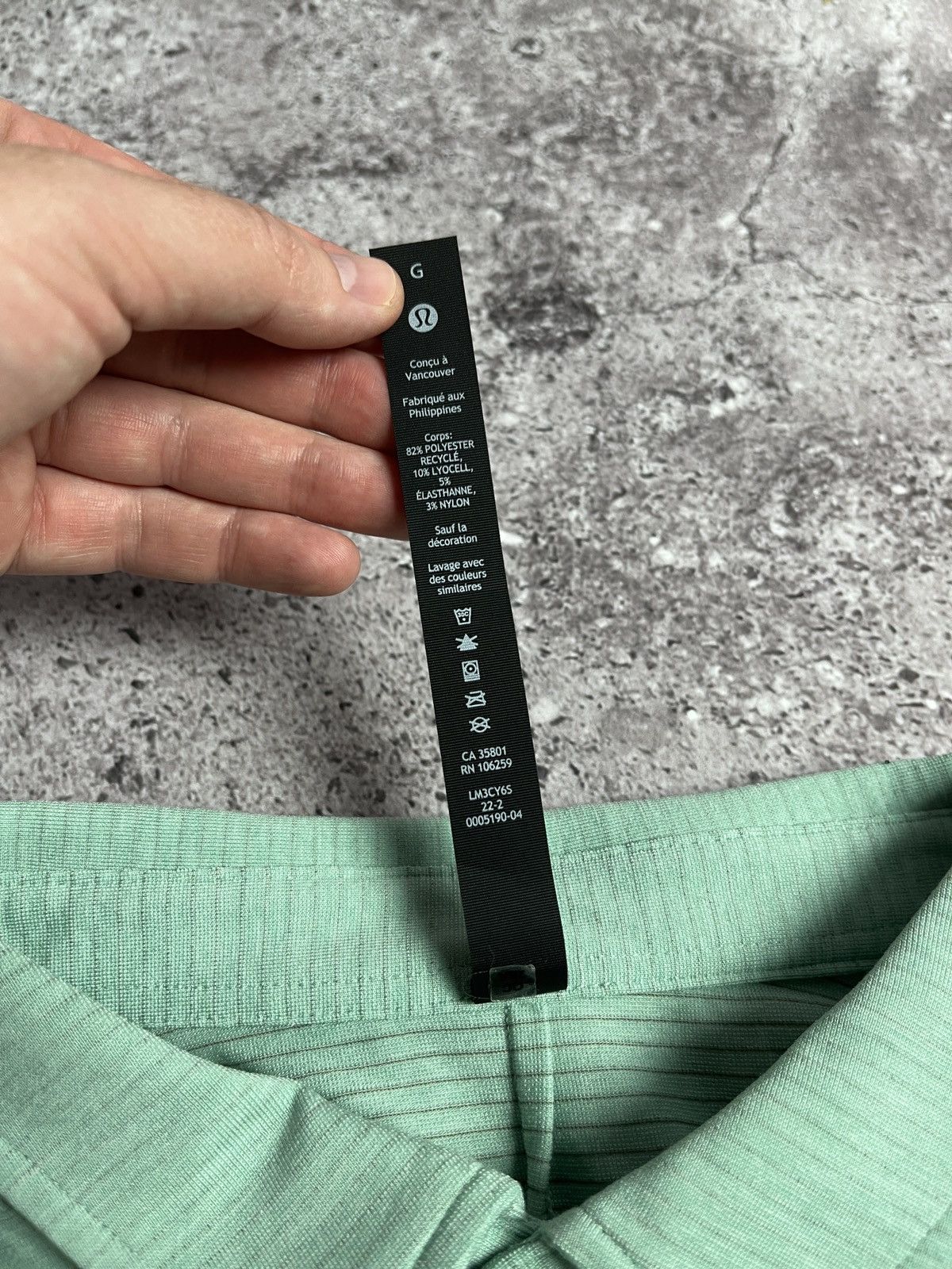 Lululemon Lululemon Evolution Polo Shirt Size US L / EU 52-54 / 3 - 7 Thumbnail