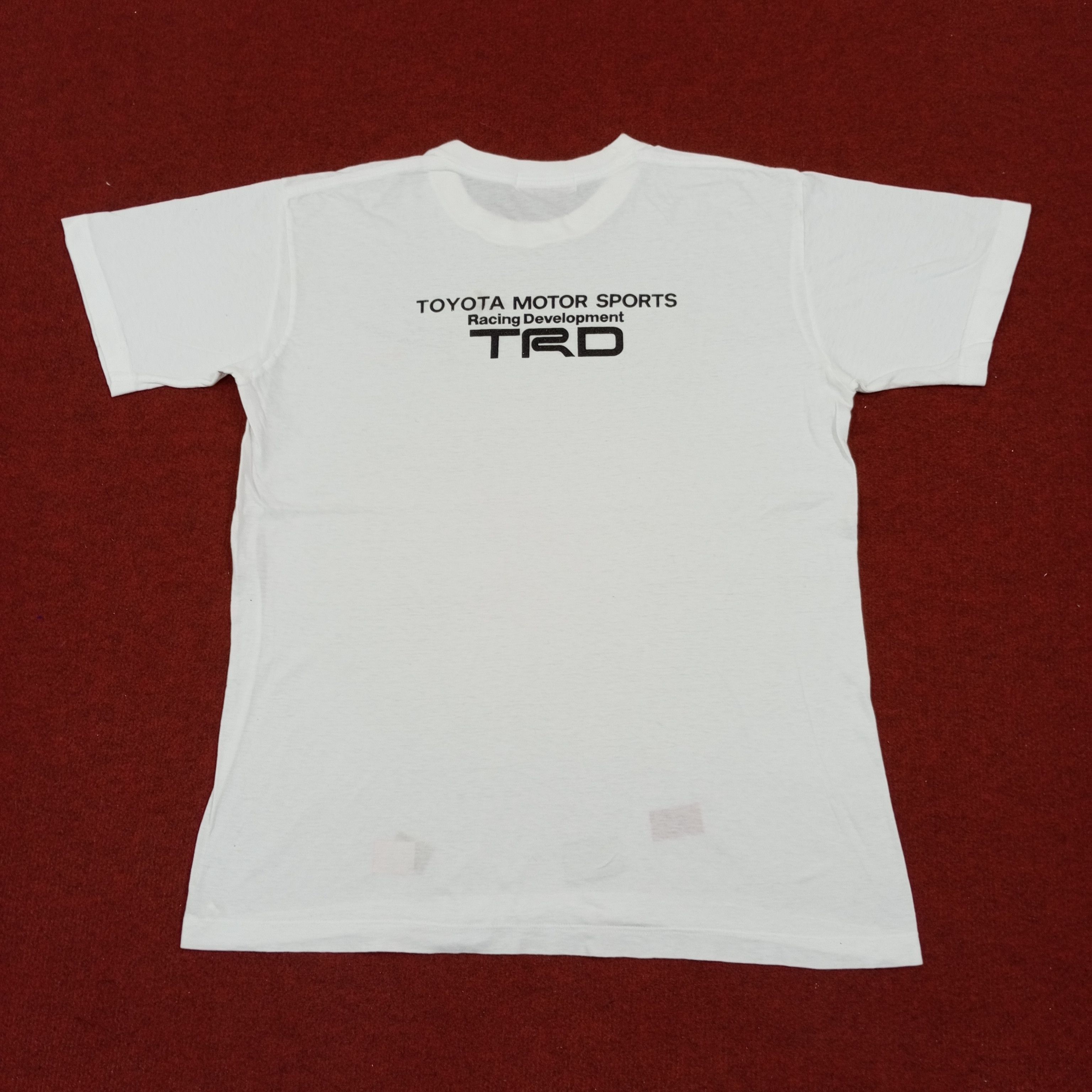 Japanese Brand × Vintage TRD Racing Development Toyota Motor Sports Tshirt Size US L / EU 52-54 / 3 - 1 Thumbnail