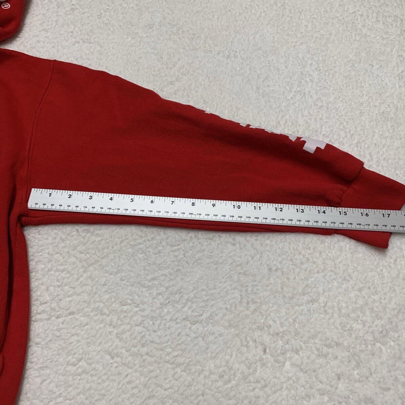 Other Lifeguard Hoodie Red Full Zip Lake George NY Unisex L Size US 34 / EU 50 - 3 Thumbnail