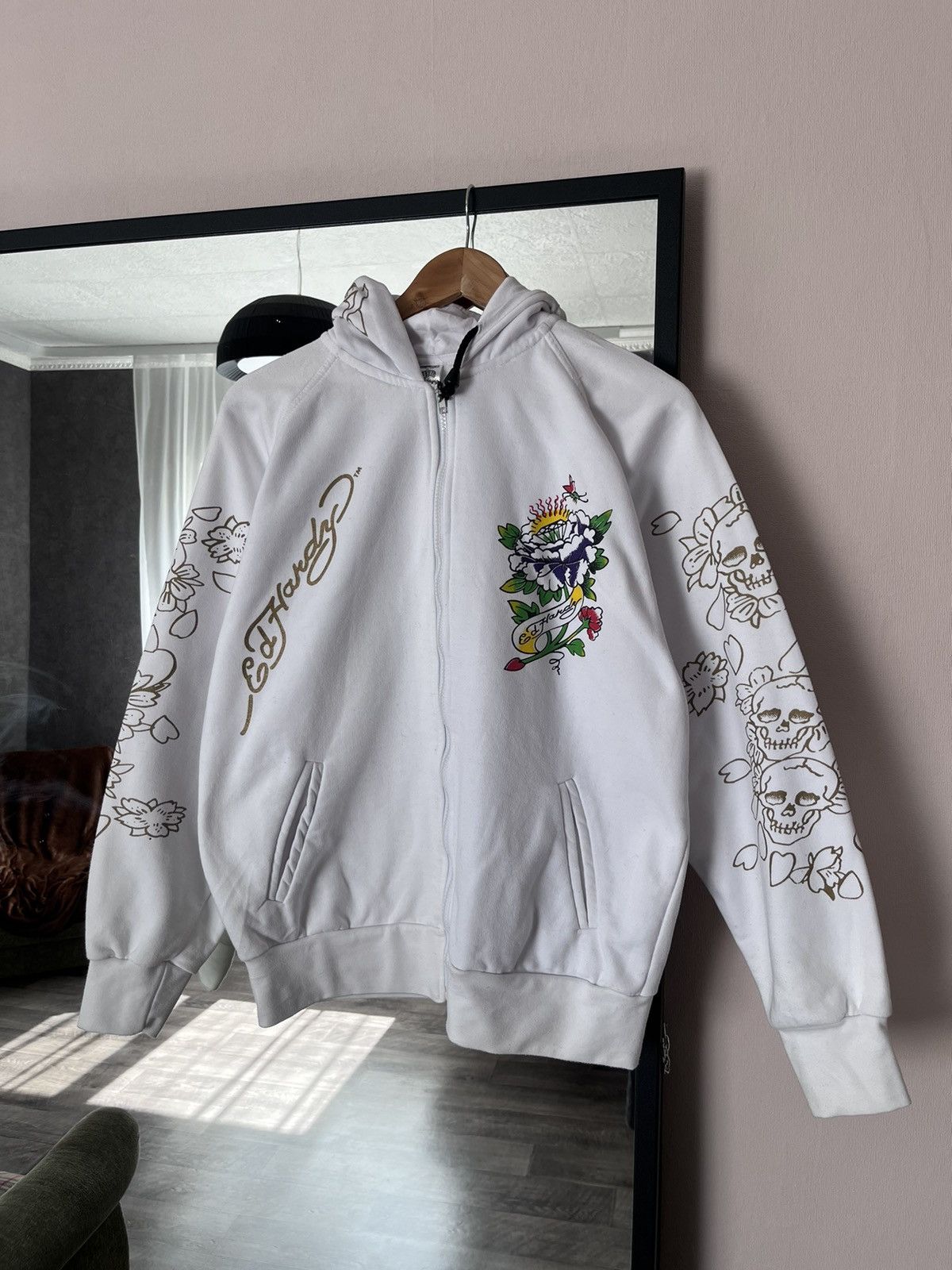 Ed Hardy Vintage Y2K Ed Hardy by Christian Audigier Women’s Hoodie Size US S / EU 44-46 / 1 - 2 Thumbnail