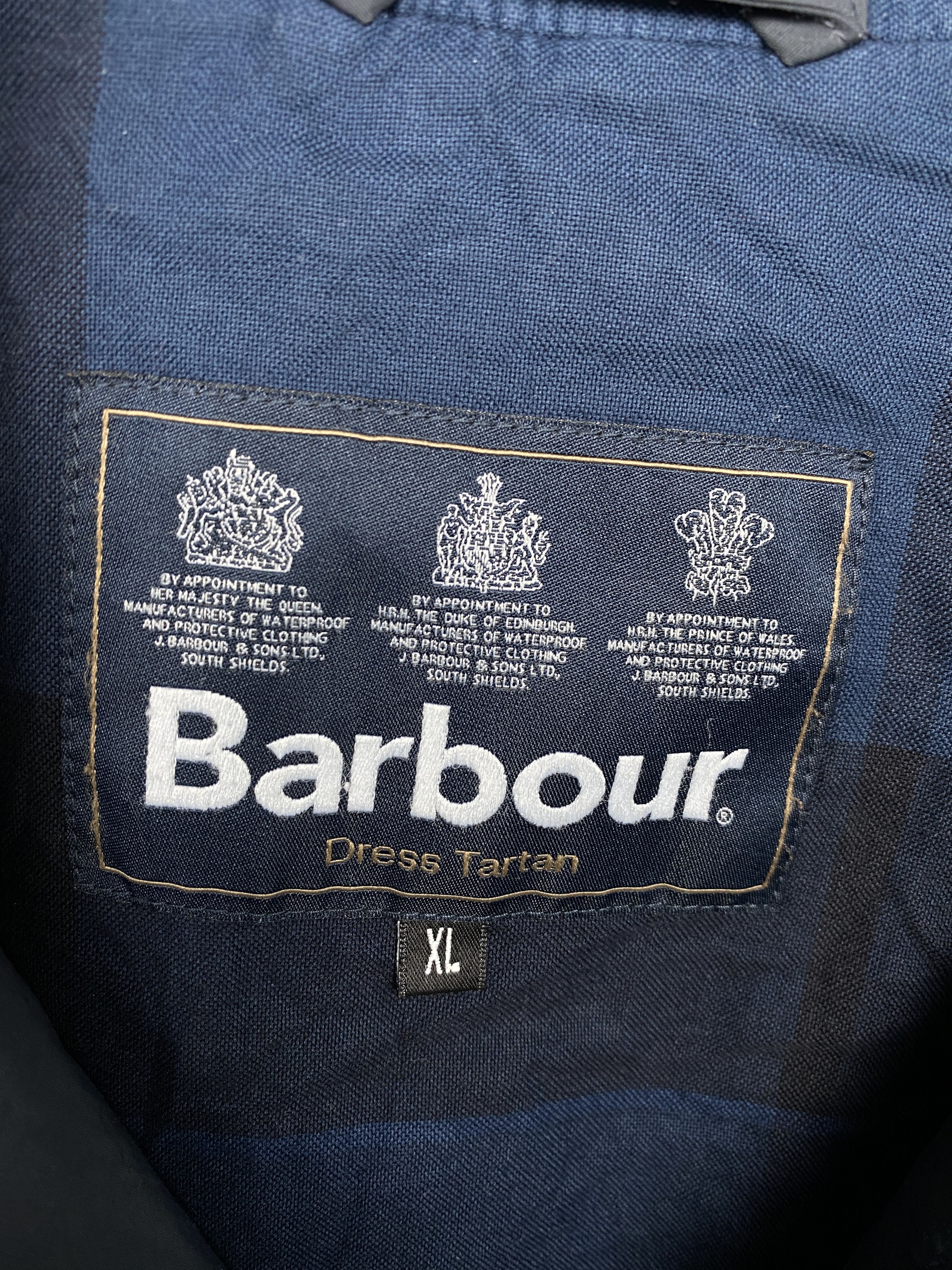 Barbour Barbour Dress Tartan Mens Casterfell Casual Jacket Trench Size US XL / EU 56 / 4 - 3 Thumbnail