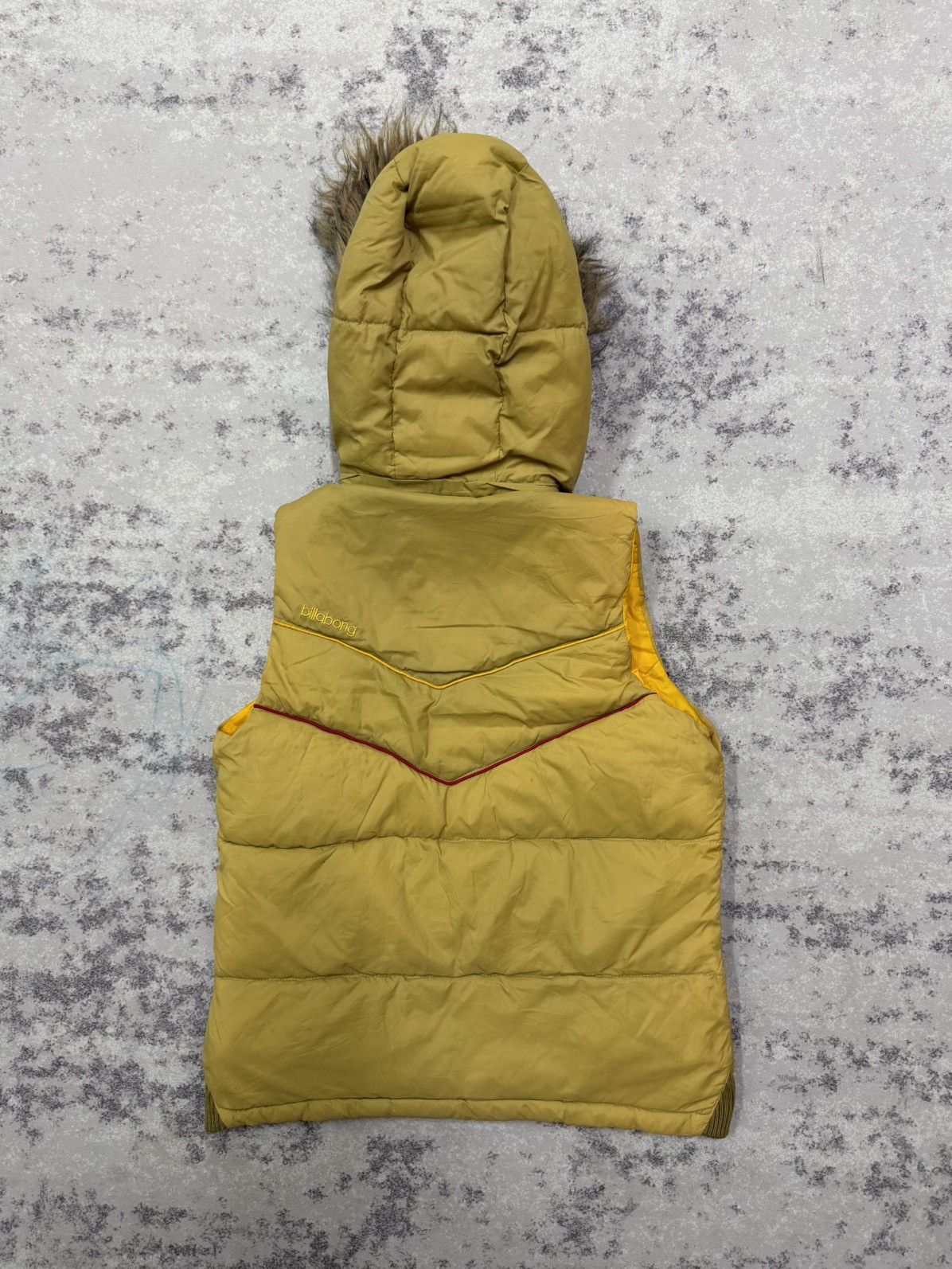 Billabong Billabong Faux Fur Puffer Down Jacket Vests Size XS / US 0-2 / IT 36-38 - 13 Thumbnail